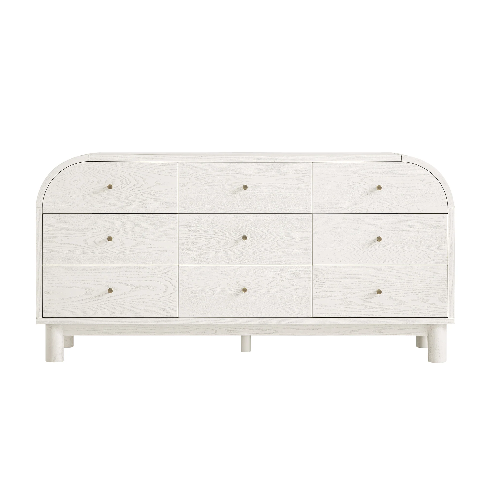 Maude 9 Drawer Chest, Washed White Ash - Image 7