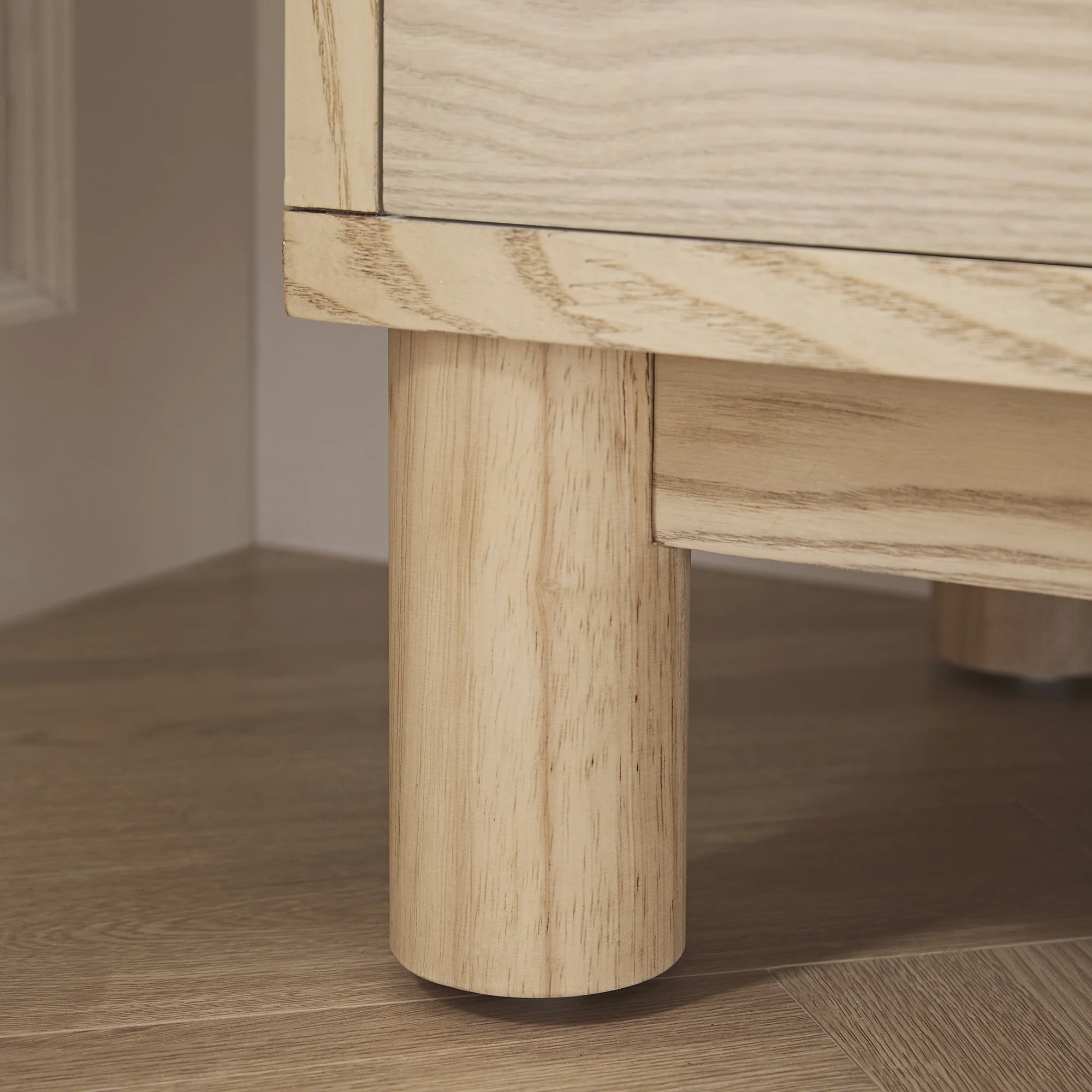 Maude Chest of 3 Drawers, Natural Ash - Image 6