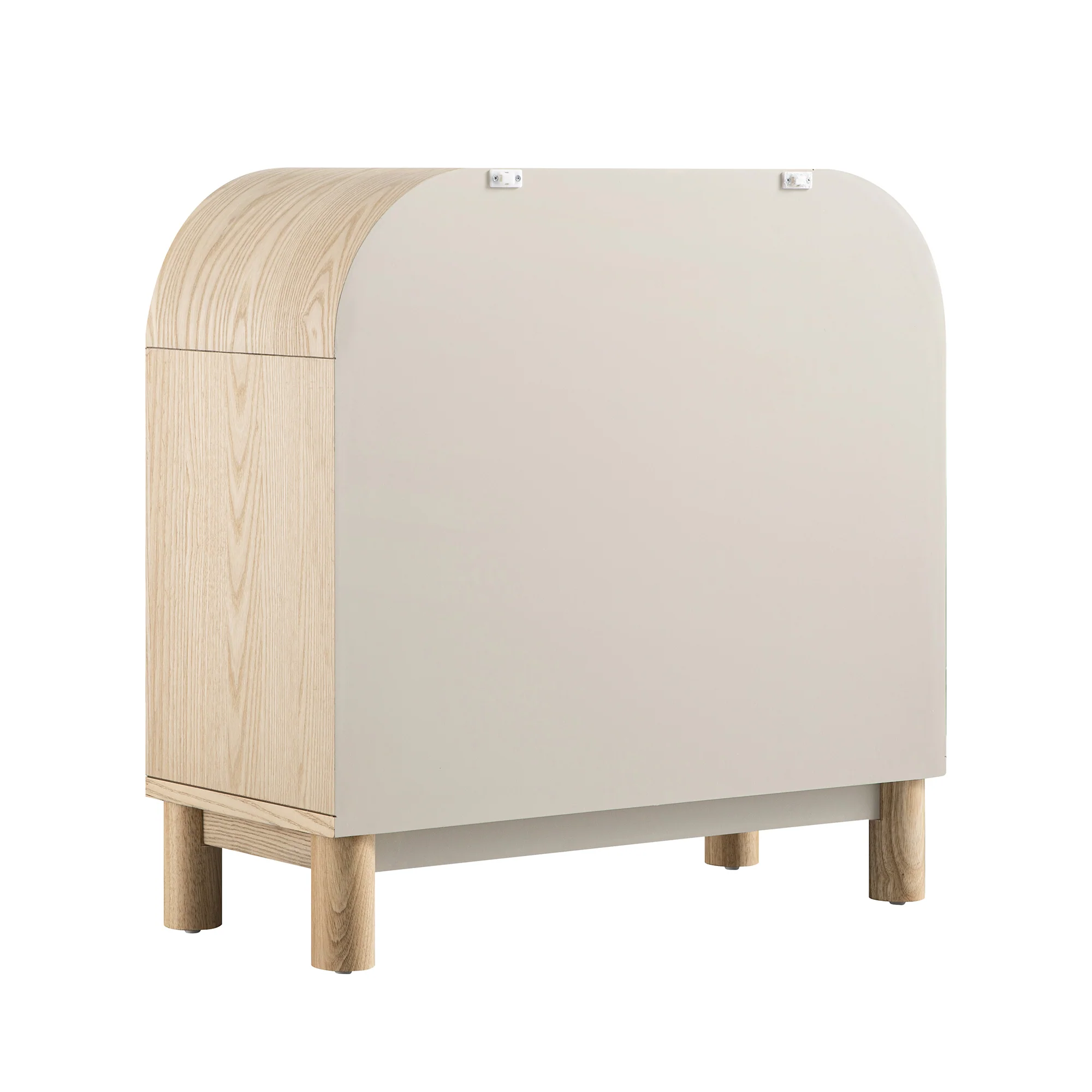 Maude Chest of 3 Drawers, Natural Ash with Raffia - Image 12