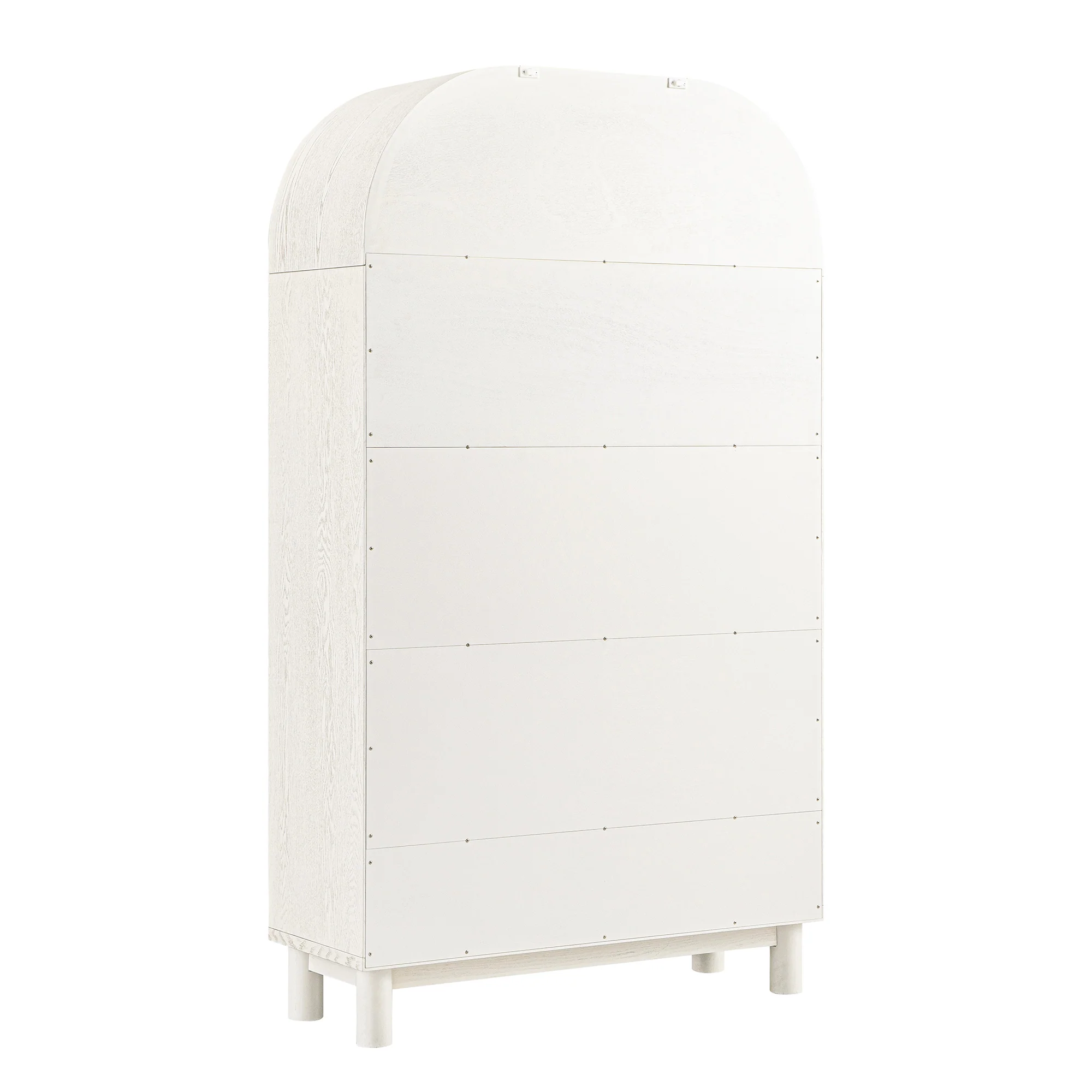 Maude Large Storage Cabinet, Washed White Ash - Image 13
