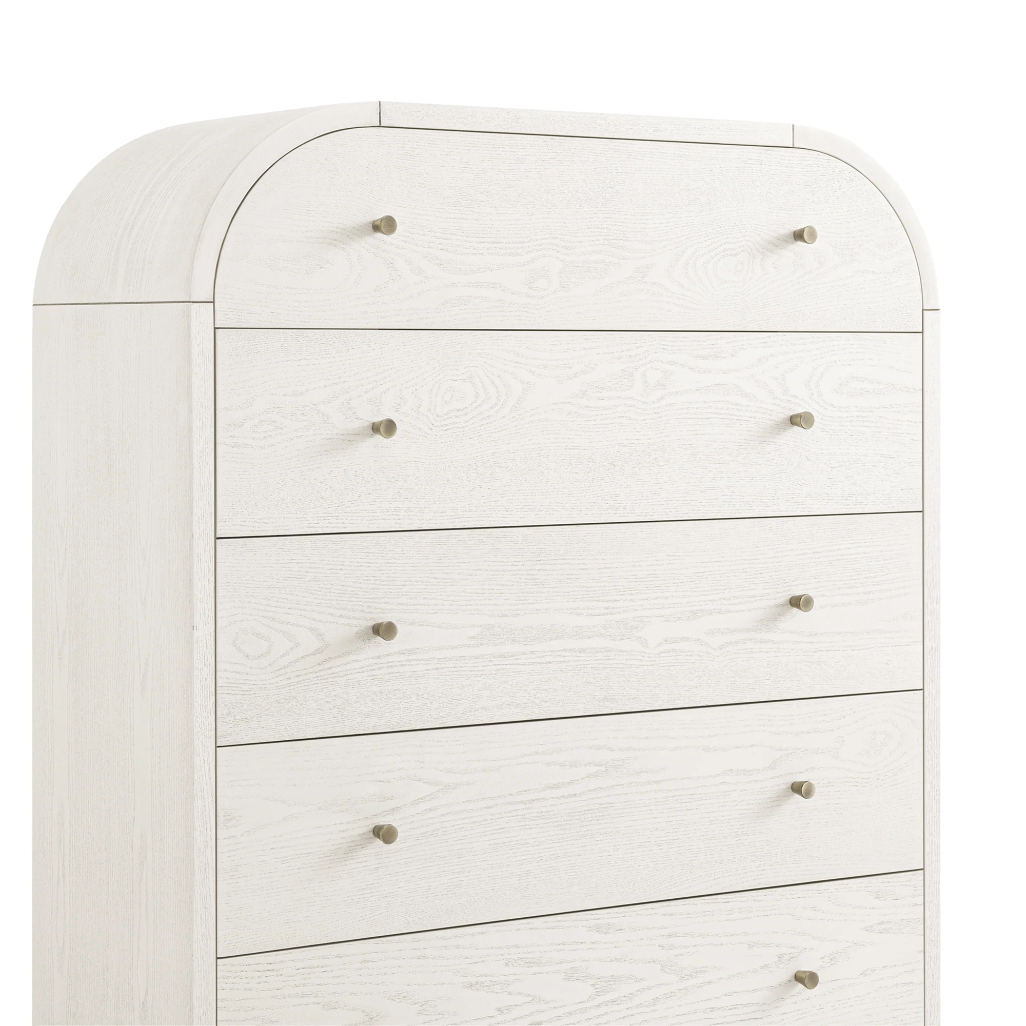 Maude Tall Chest, Washed White Ash - Image 15