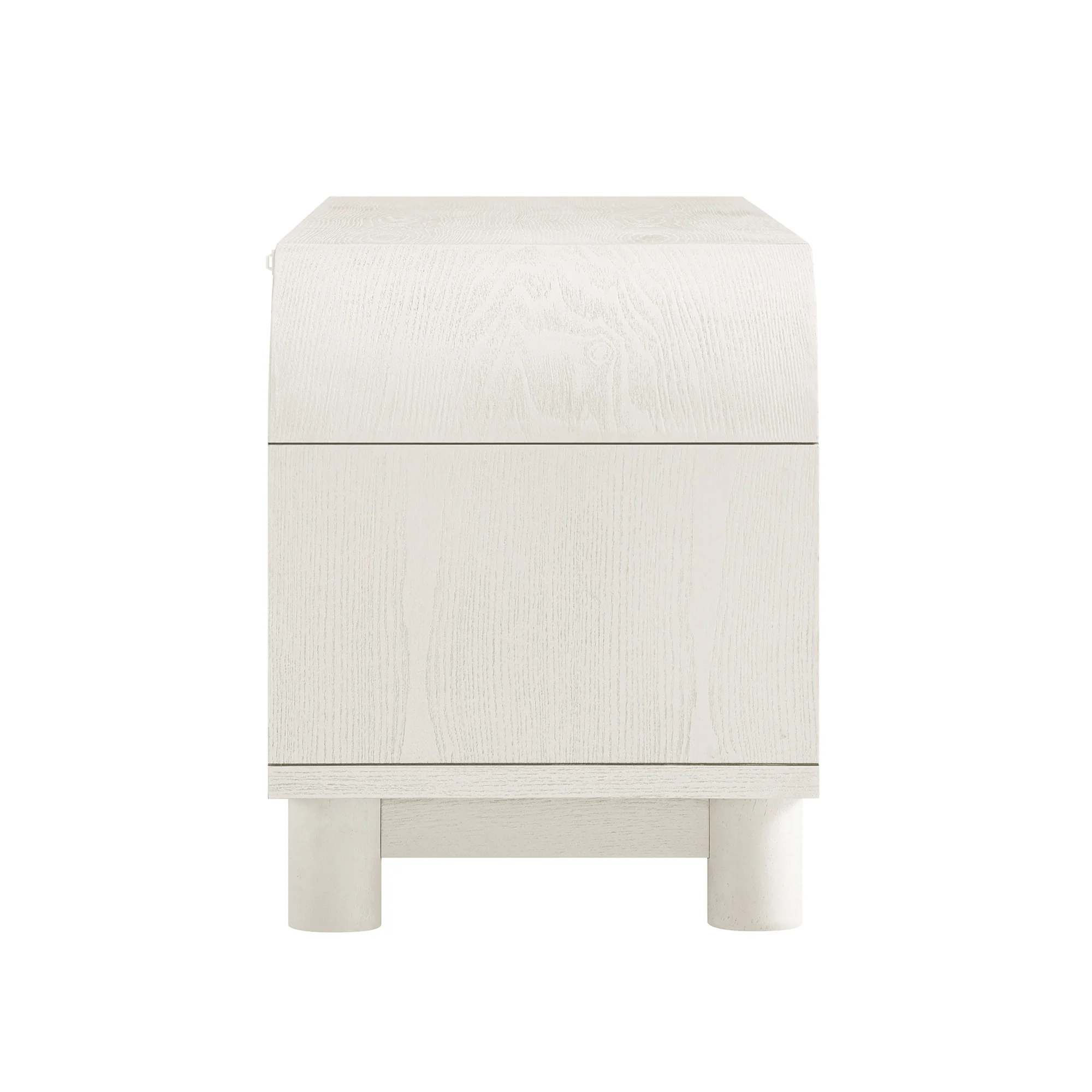 Maude TV Unit, Washed White Ash - Image 10