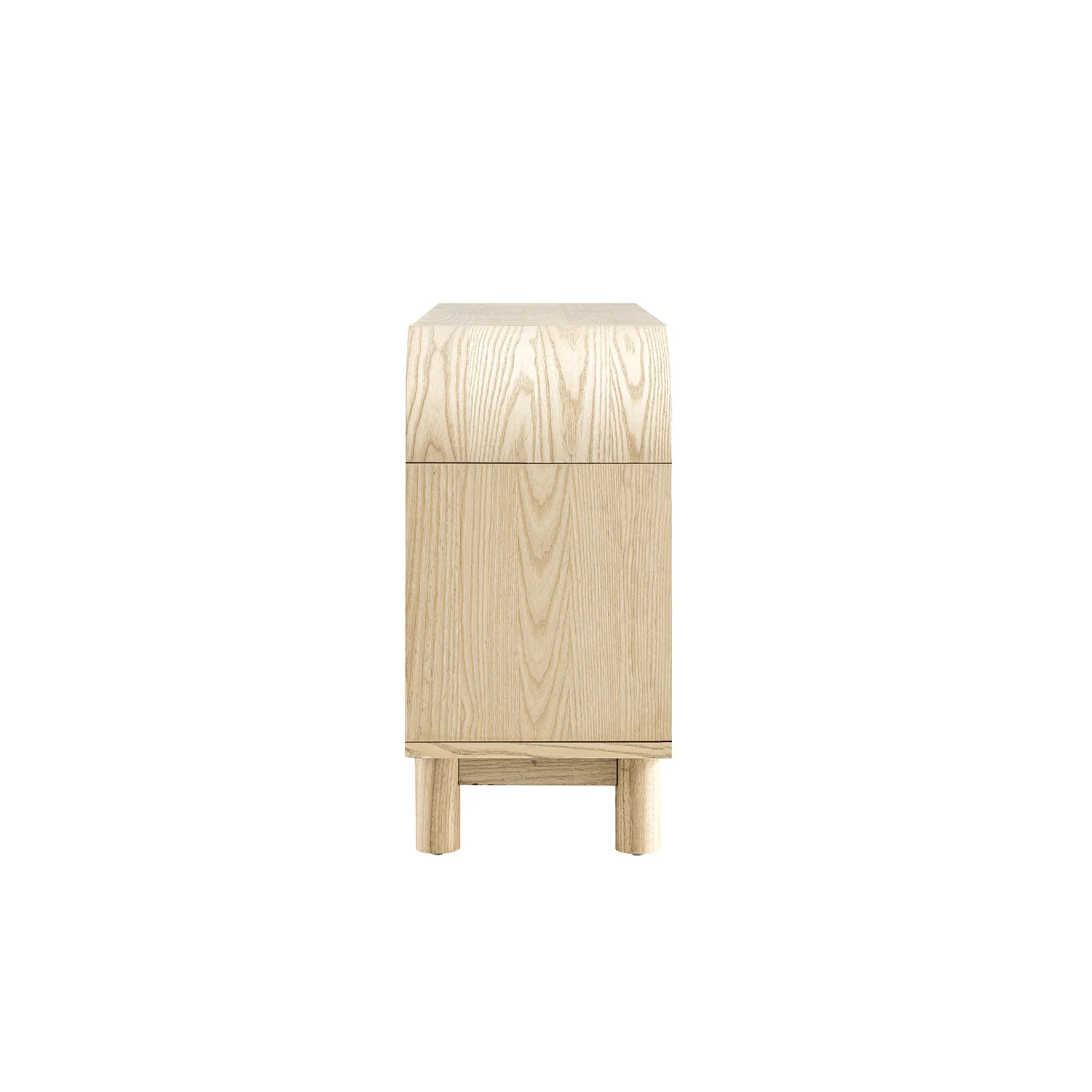 Maude Wide 3-Drawer Sideboard, Natural Ash - Image 6