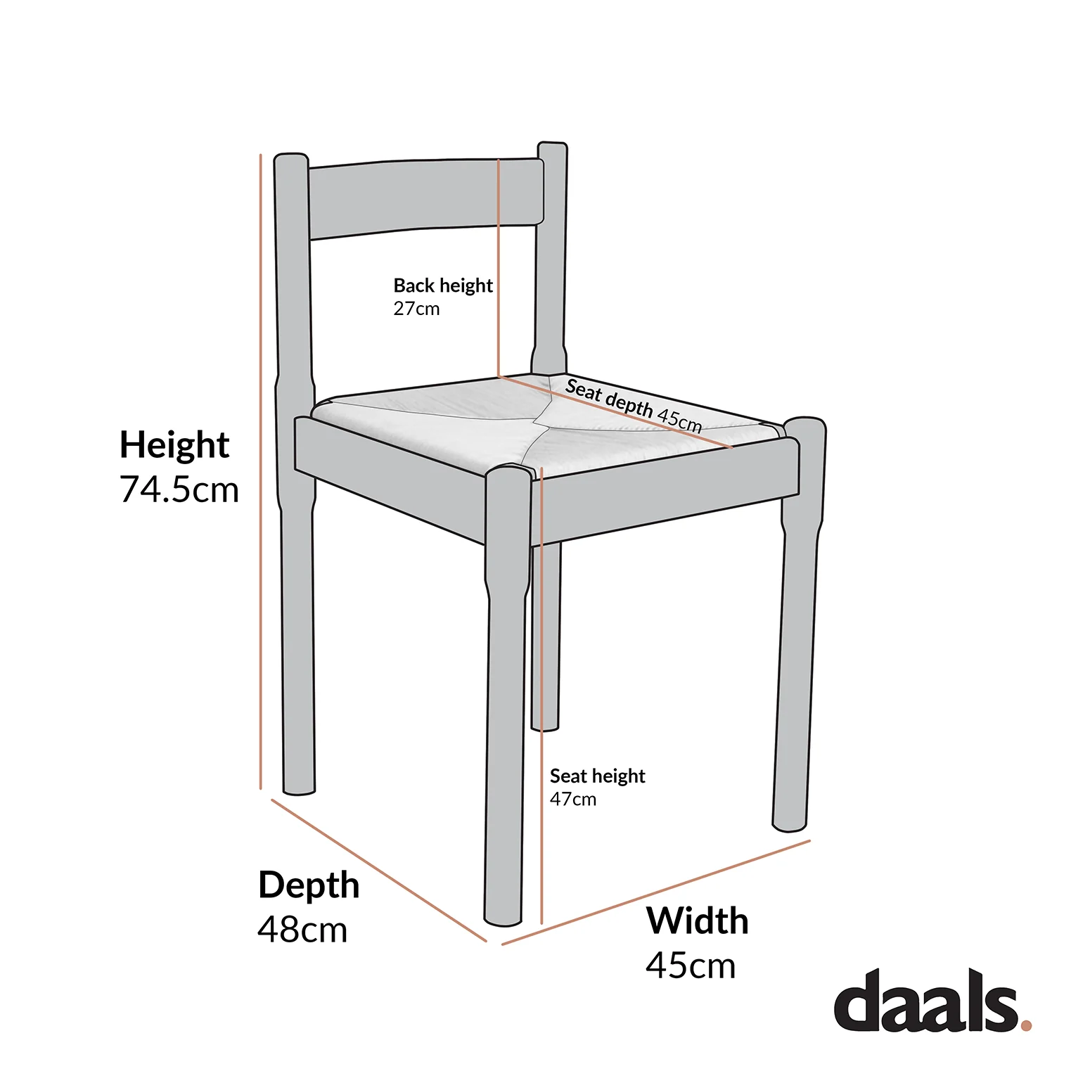 Minley 2-in-1 Dining Chair, Black Matte - Image 10