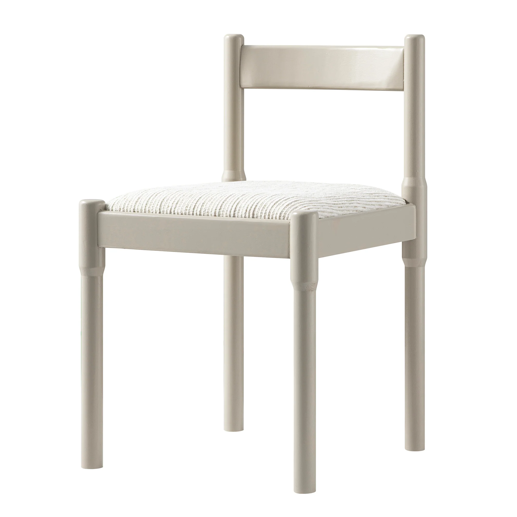 Minley 2-in-1 Dining Chair, Light Taupe High Gloss - Image 8