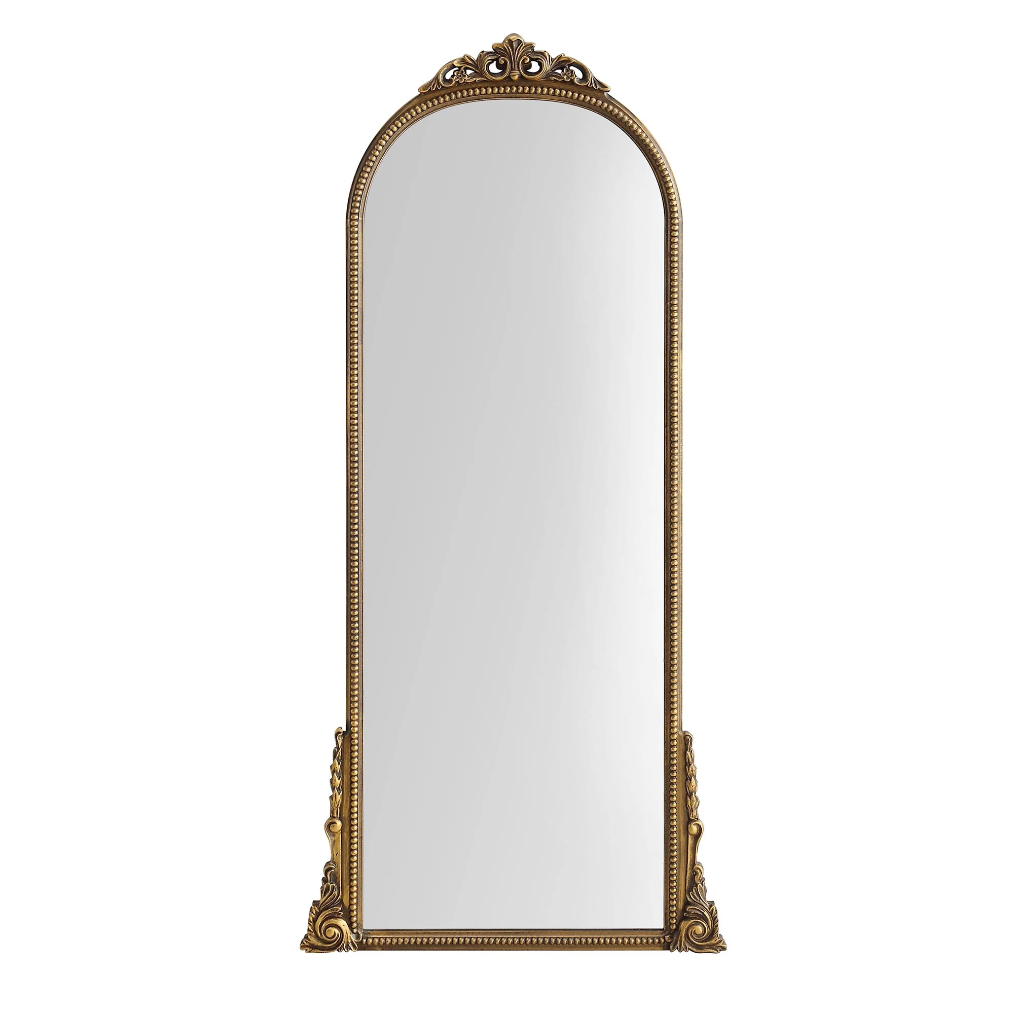 Mirabel Full Length Mirror 150 x 70 cm, Antique Gold Effect - Image 4
