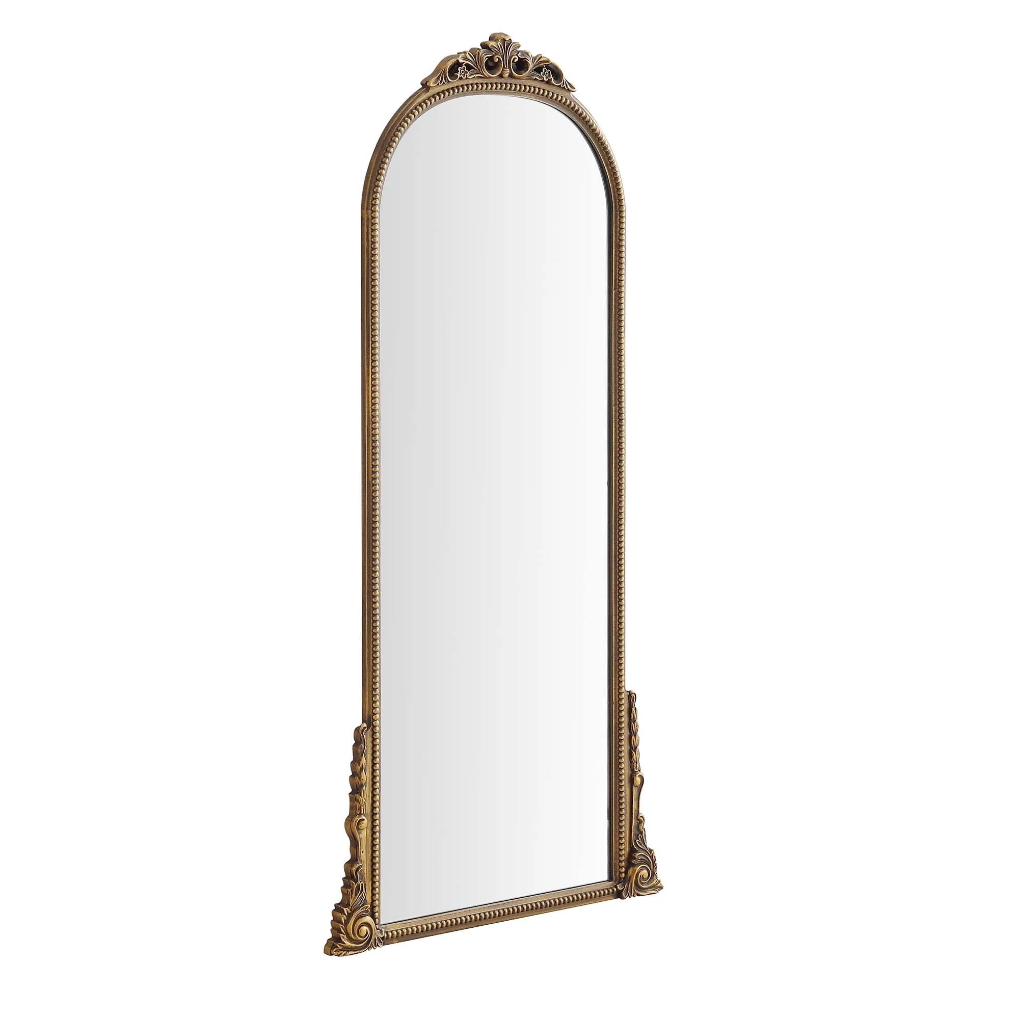 Mirabel Full Length Mirror 150 x 70 cm, Antique Gold Effect - Image 5