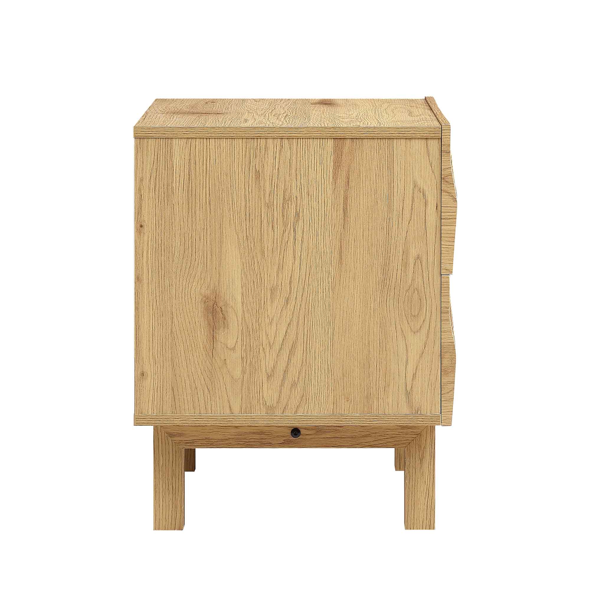 Moriko 2 Drawer Bedside Table - Image 7