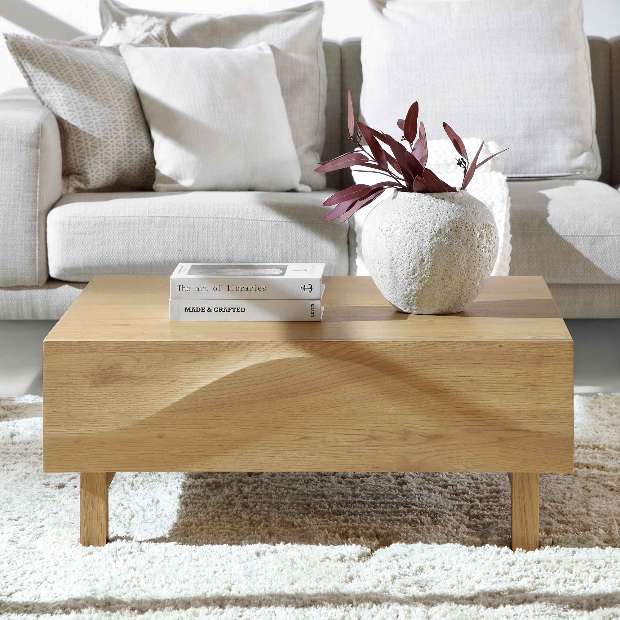 Moriko 2 Drawer Coffee Table - Image 3
