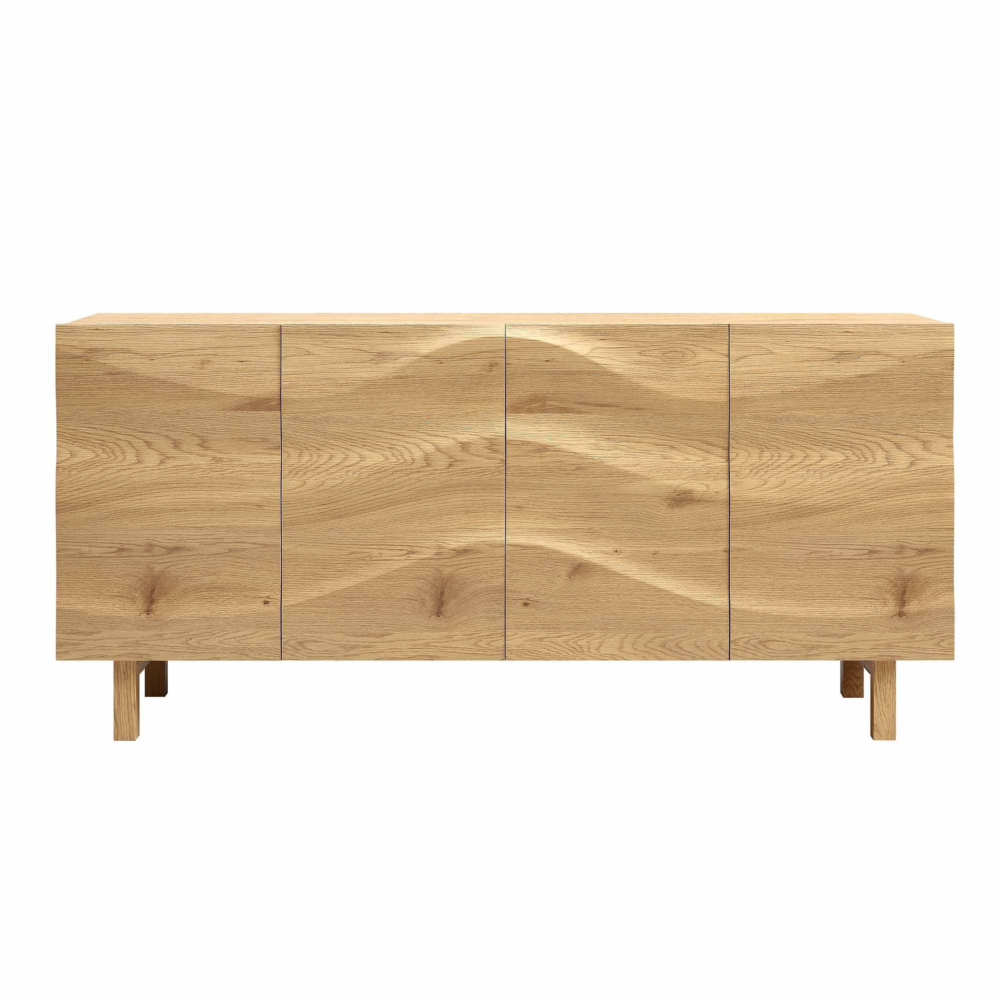 Moriko Extra Wide 4 Door Sideboard, 160 cm - Image 3