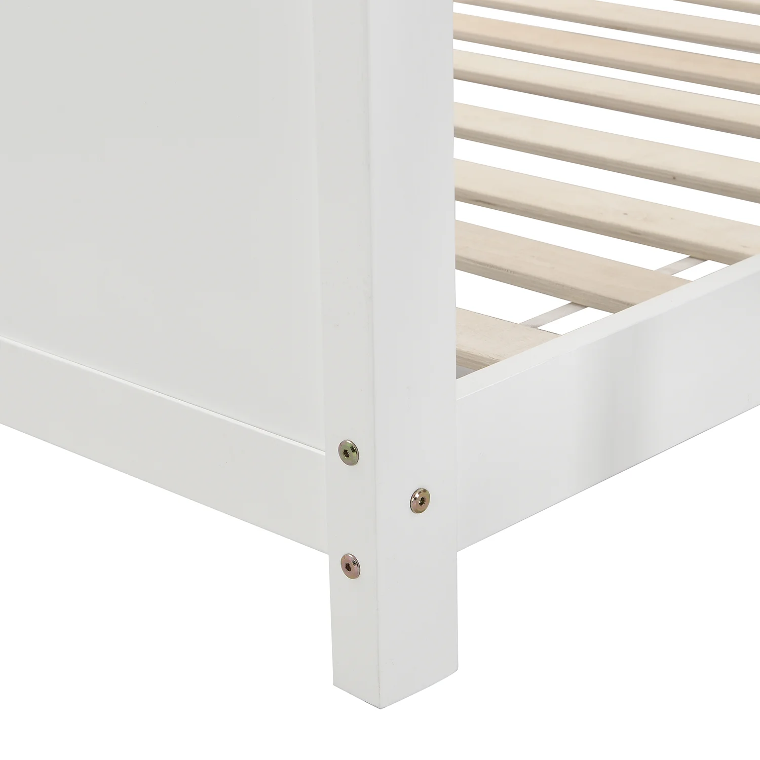 Newton White Solid Wood Kid's Treehouse Bunk Bed - Image 11