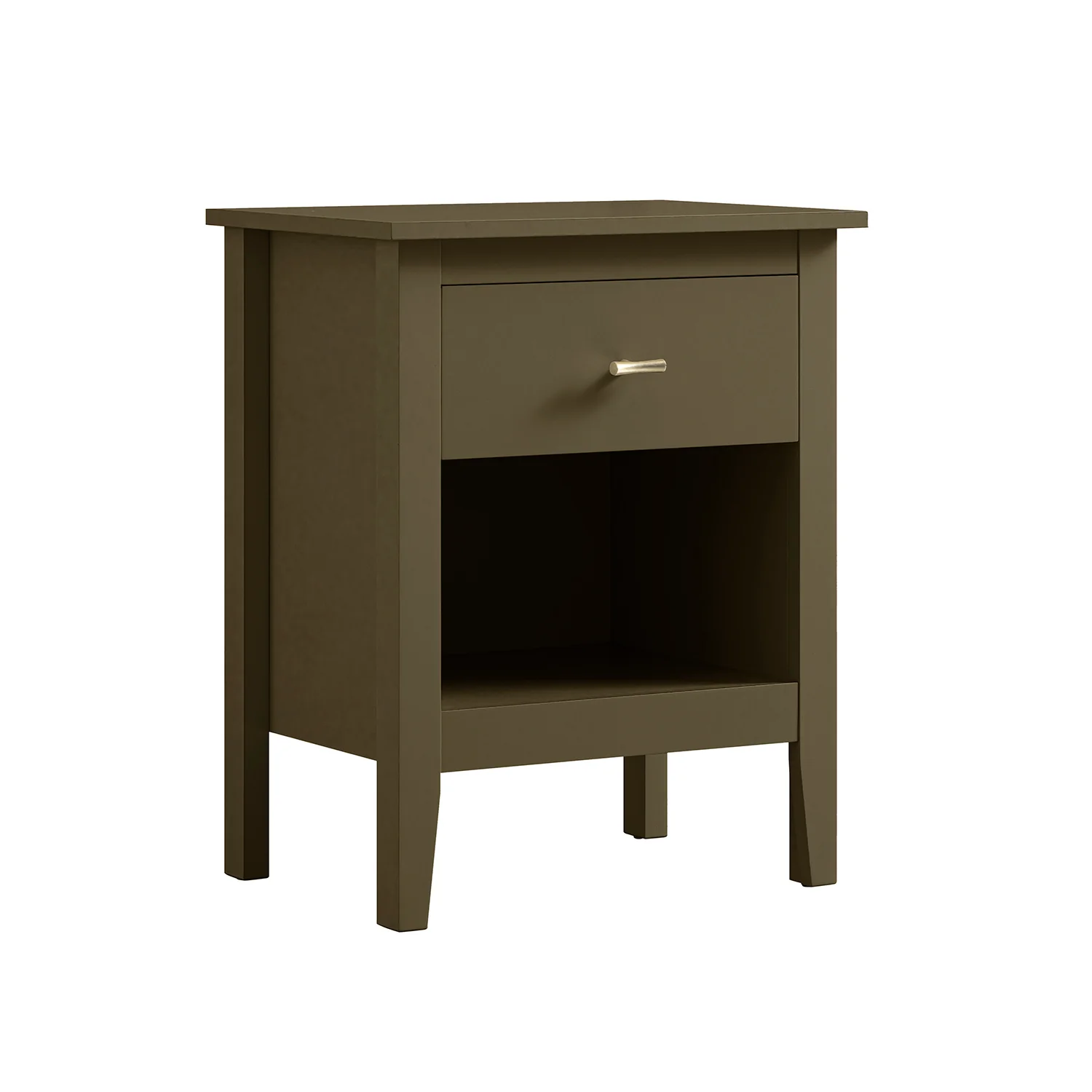 Oakham 1-Drawer Bedside Table, Olive Grove - Image 7