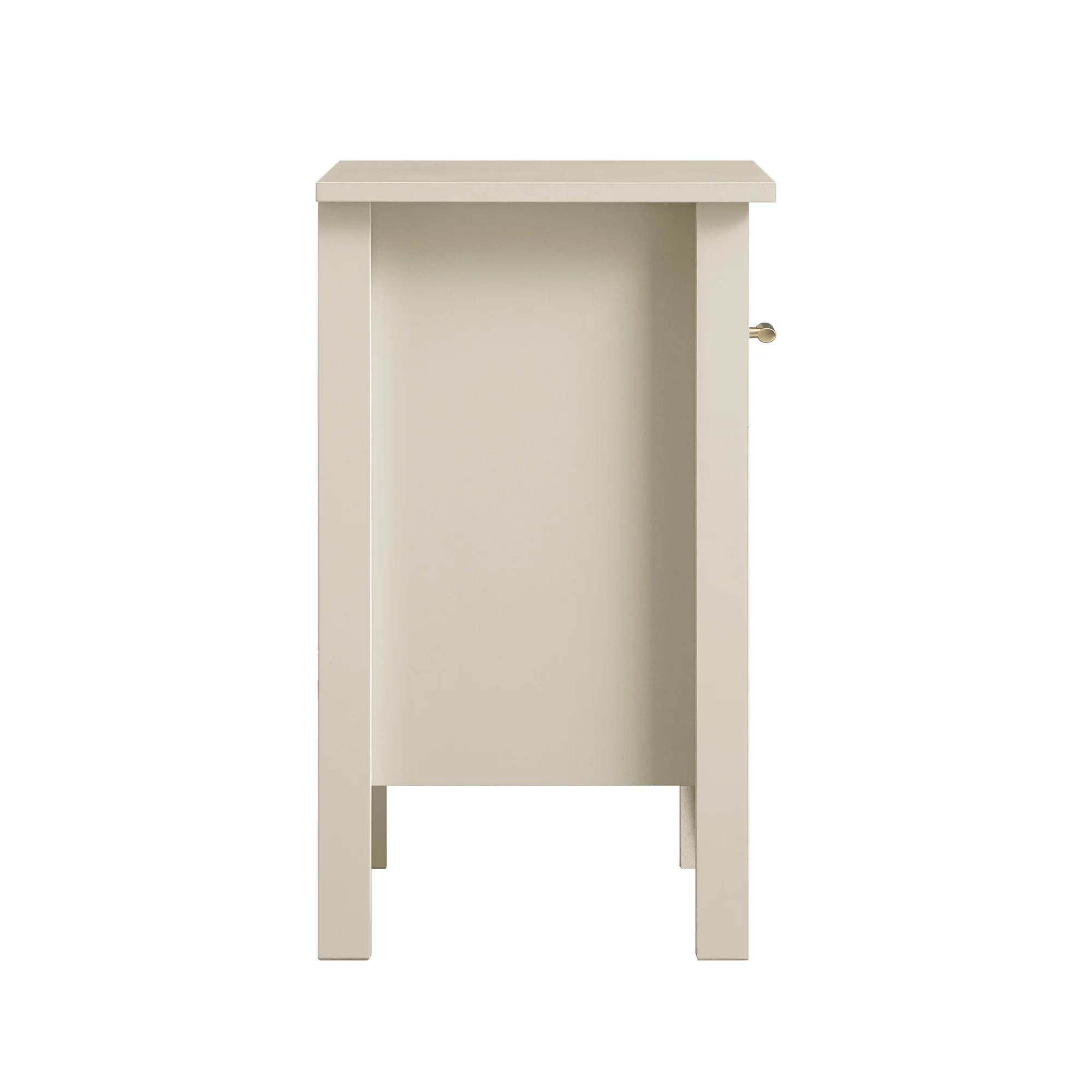 Oakham 1-Drawer Bedside Table, Shaded White - Image 9