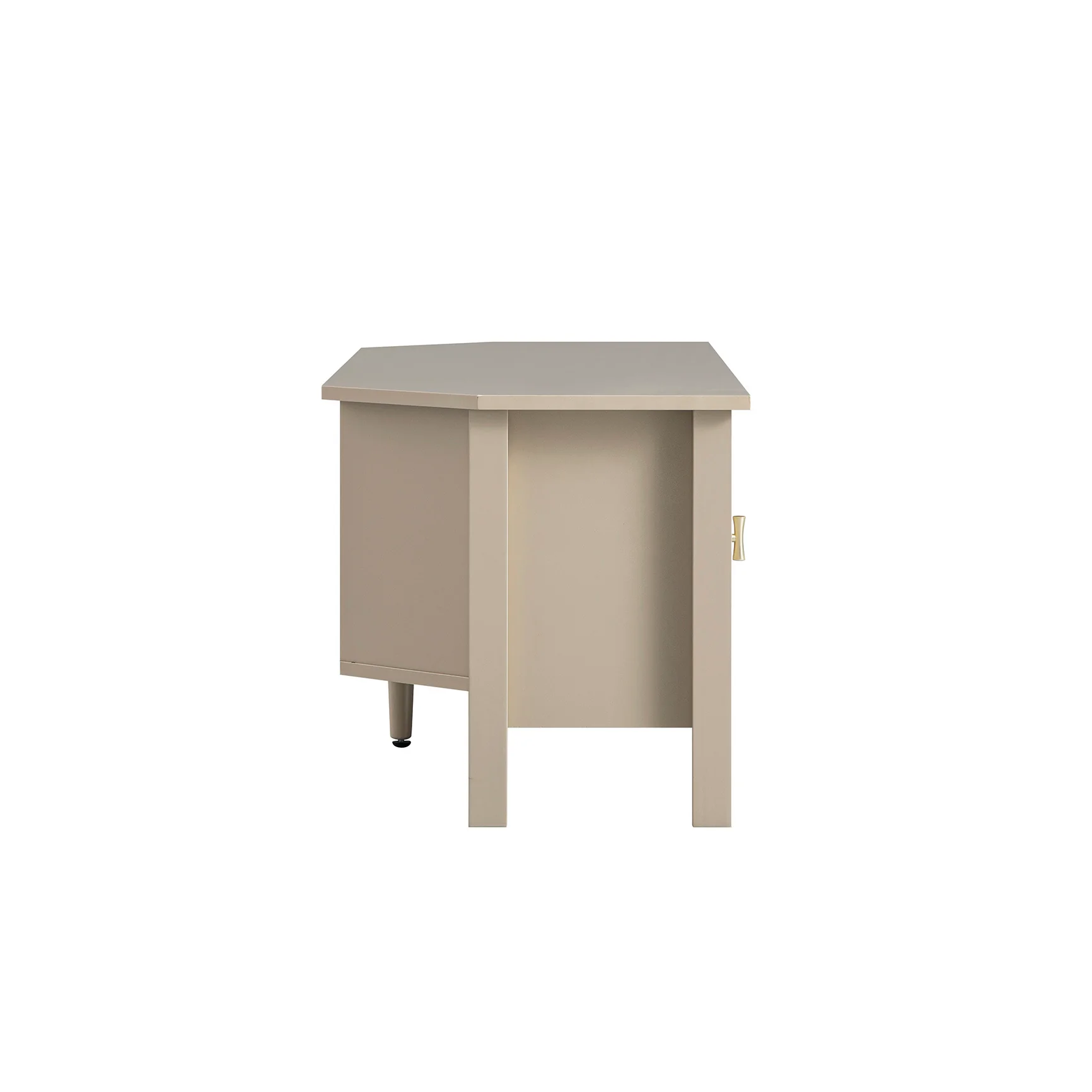 Oakham 120cm Corner TV Unit, Deep Greige - Image 7