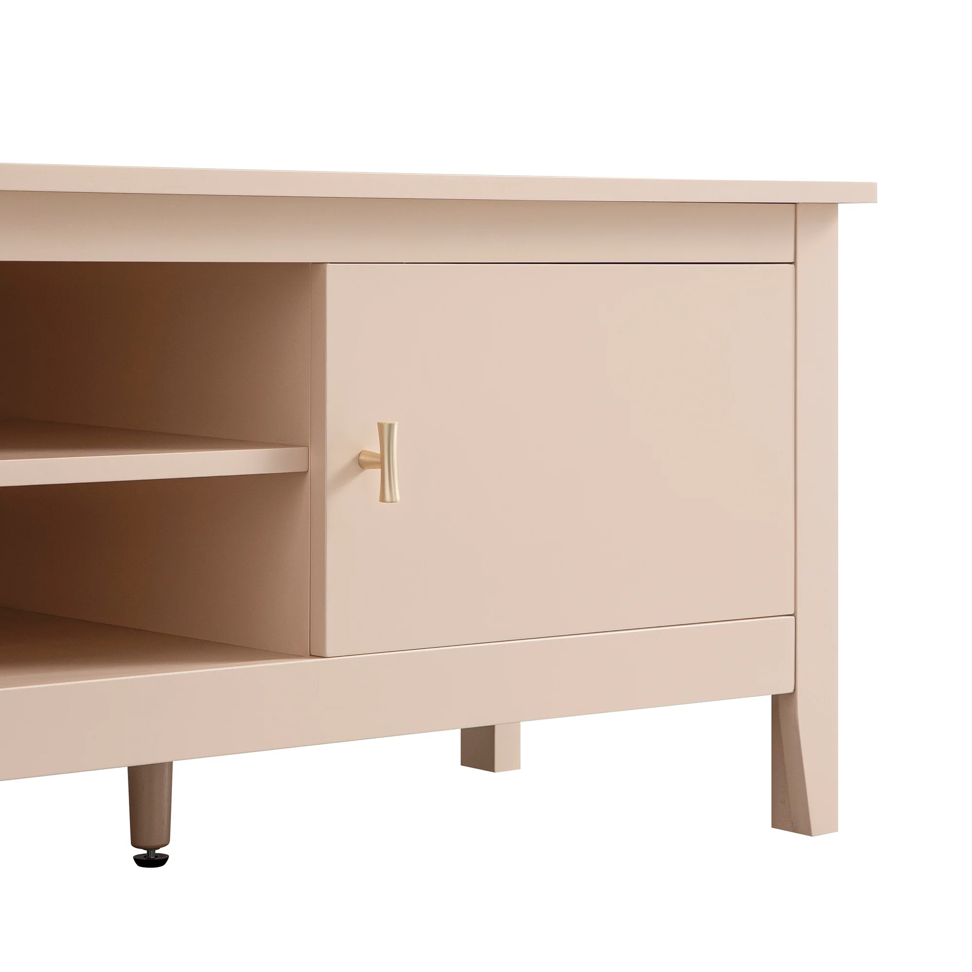 Oakham 150cm TV Unit, Nude Pink - Image 9