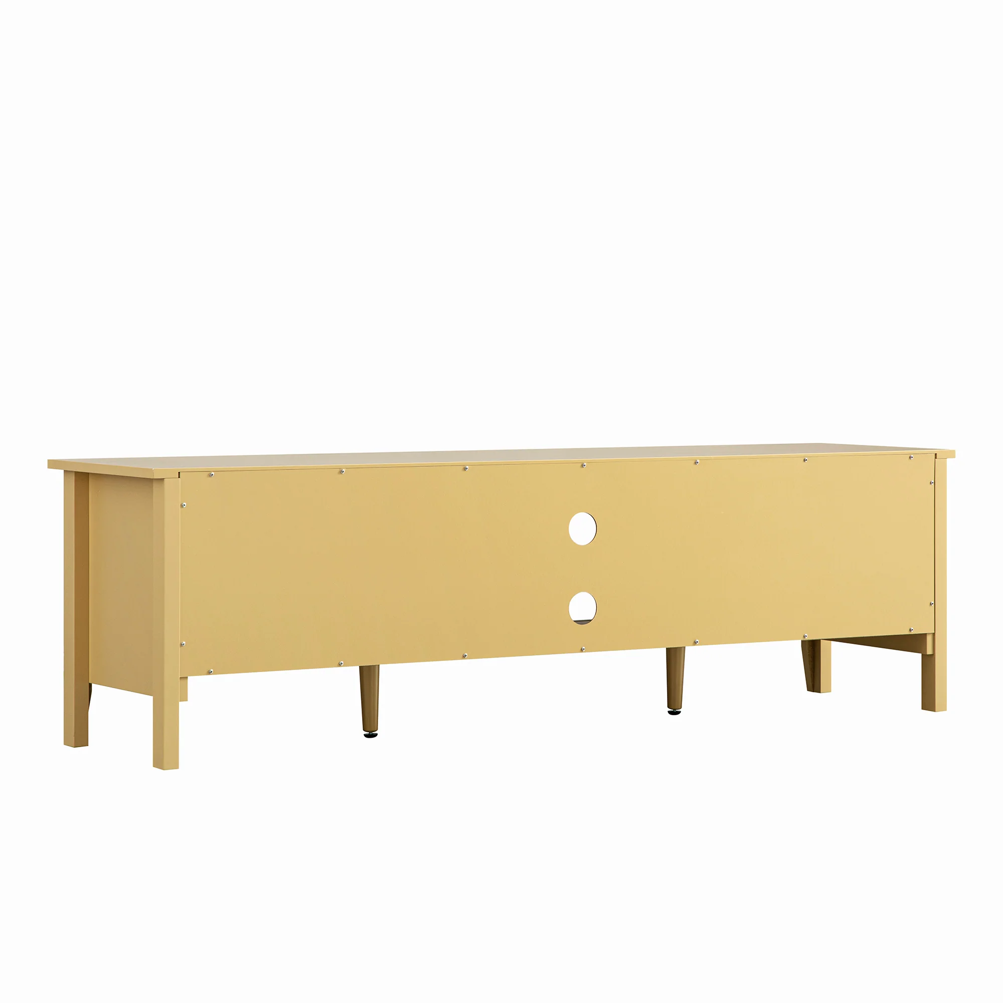 Oakham 150cm TV Unit, Rattan Yellow - Image 14