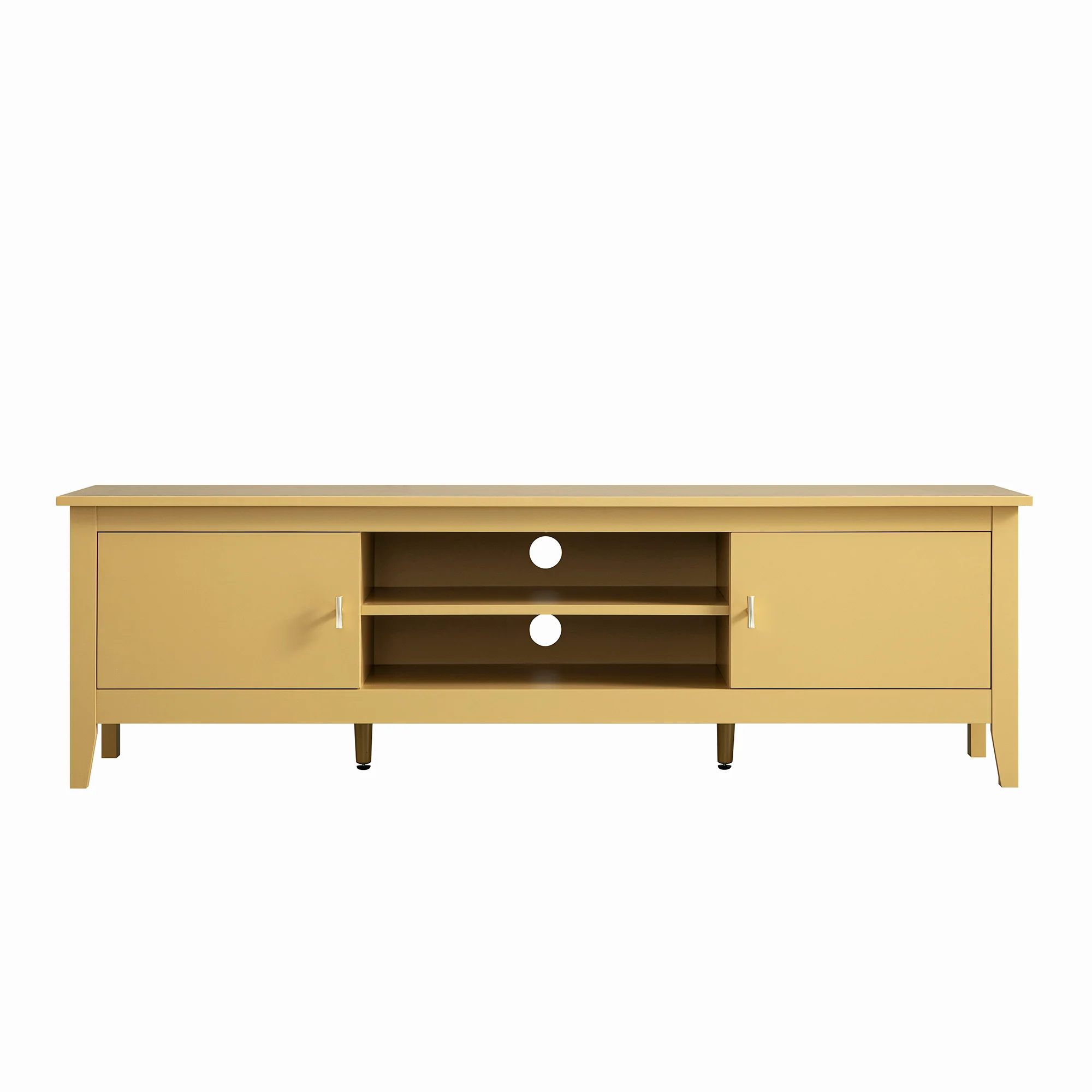 Oakham 150cm TV Unit, Rattan Yellow - Image 7