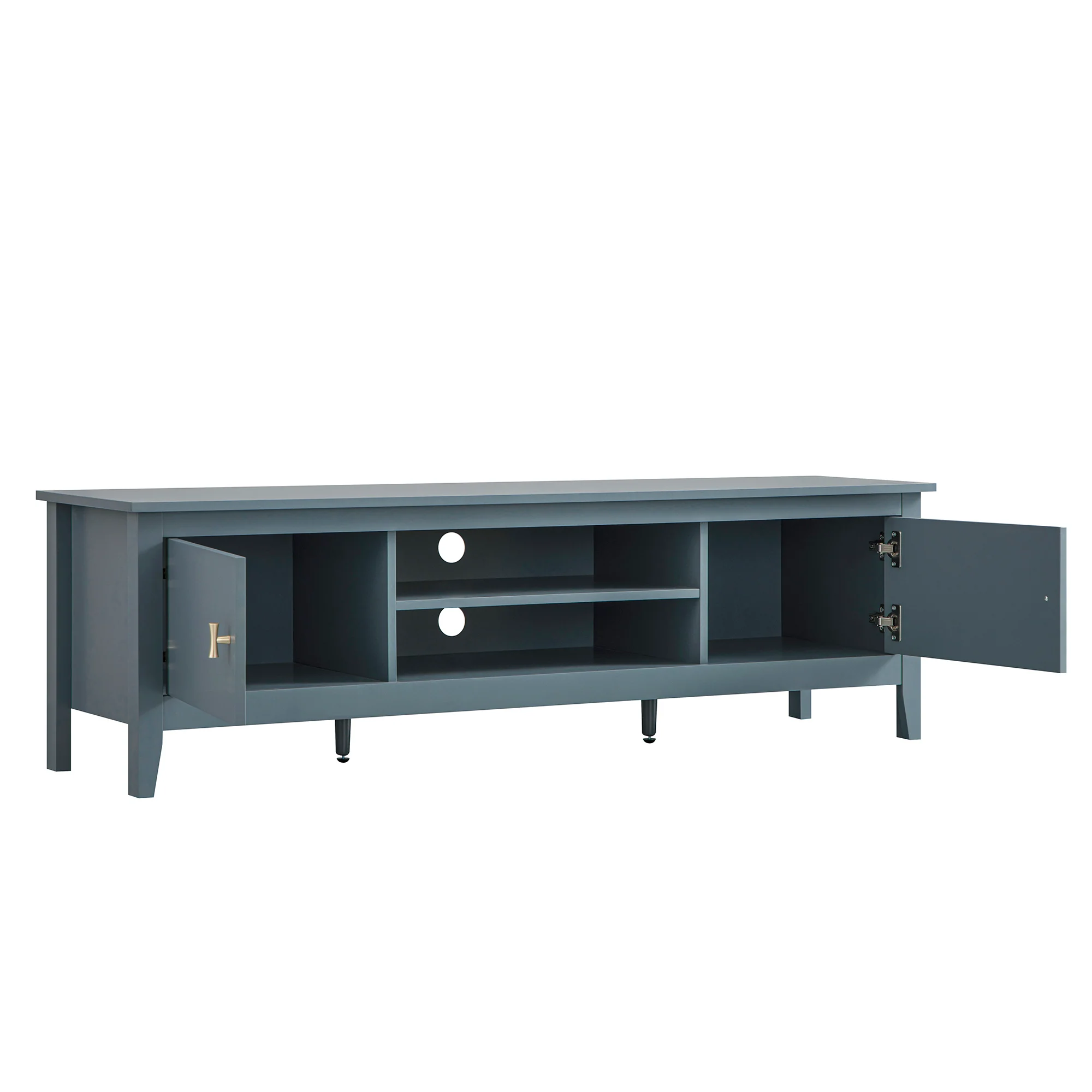 Oakham 150cm TV Unit, Stormy Blue - Image 10
