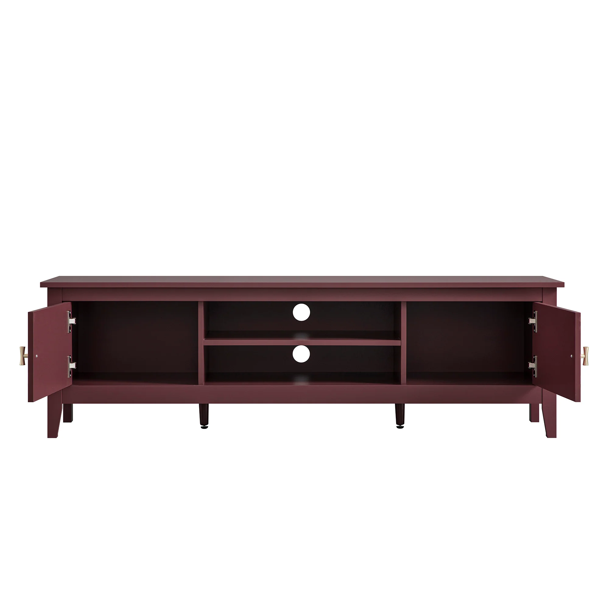 Oakham 150cm TV Unit, Wild Cherry - Image 10