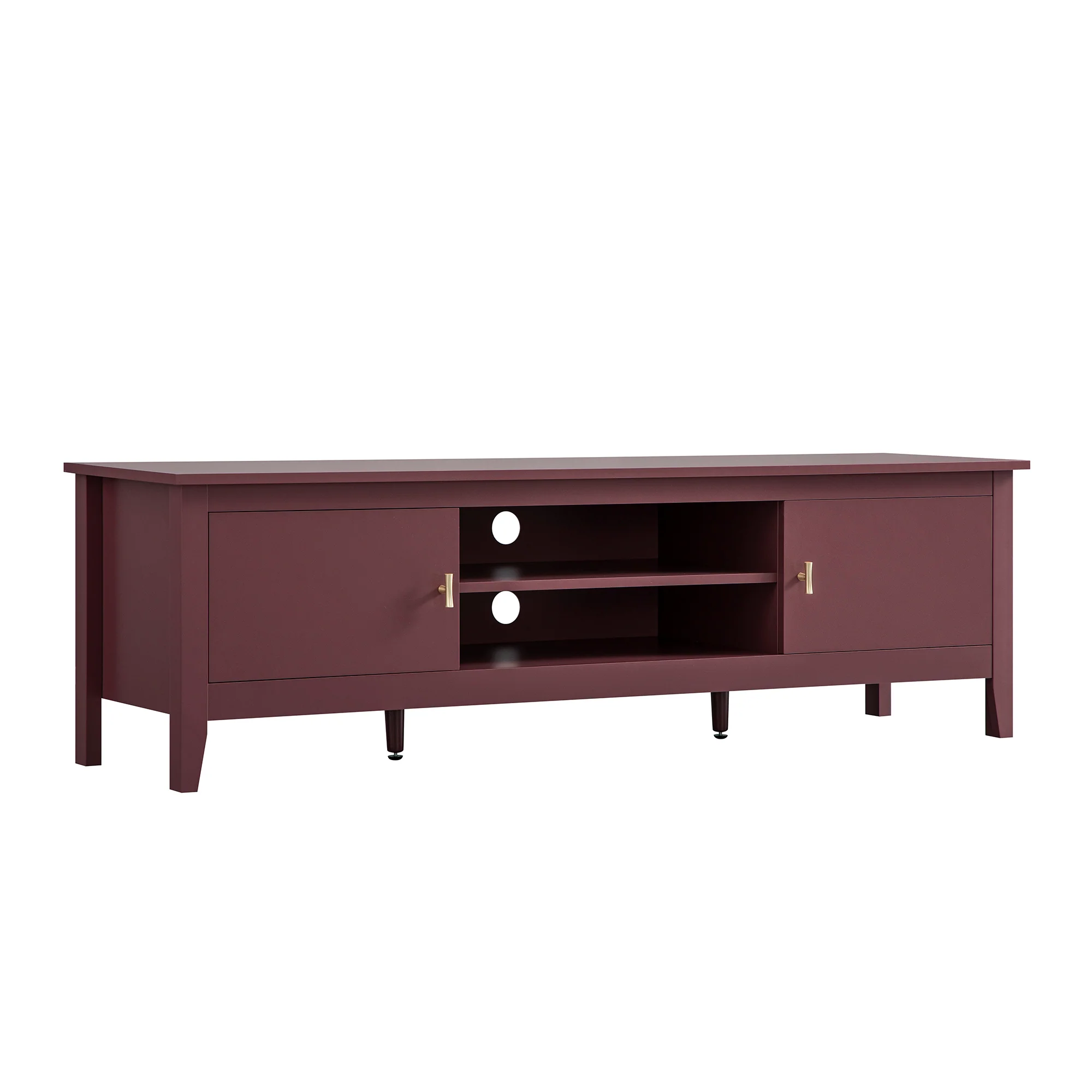 Oakham 150cm TV Unit, Wild Cherry - Image 8