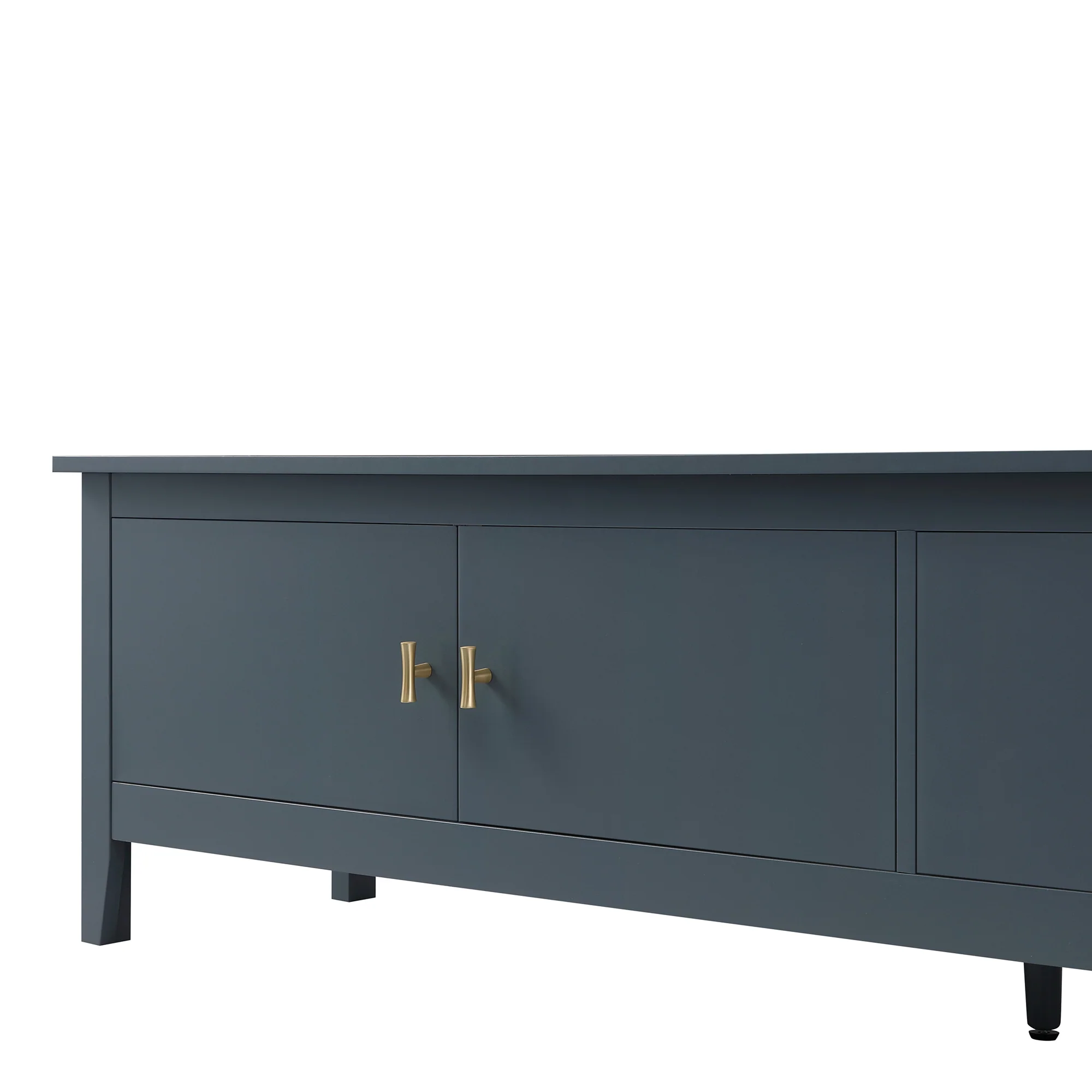 Oakham 180cm Wide TV Unit, Stormy Blue - Image 13