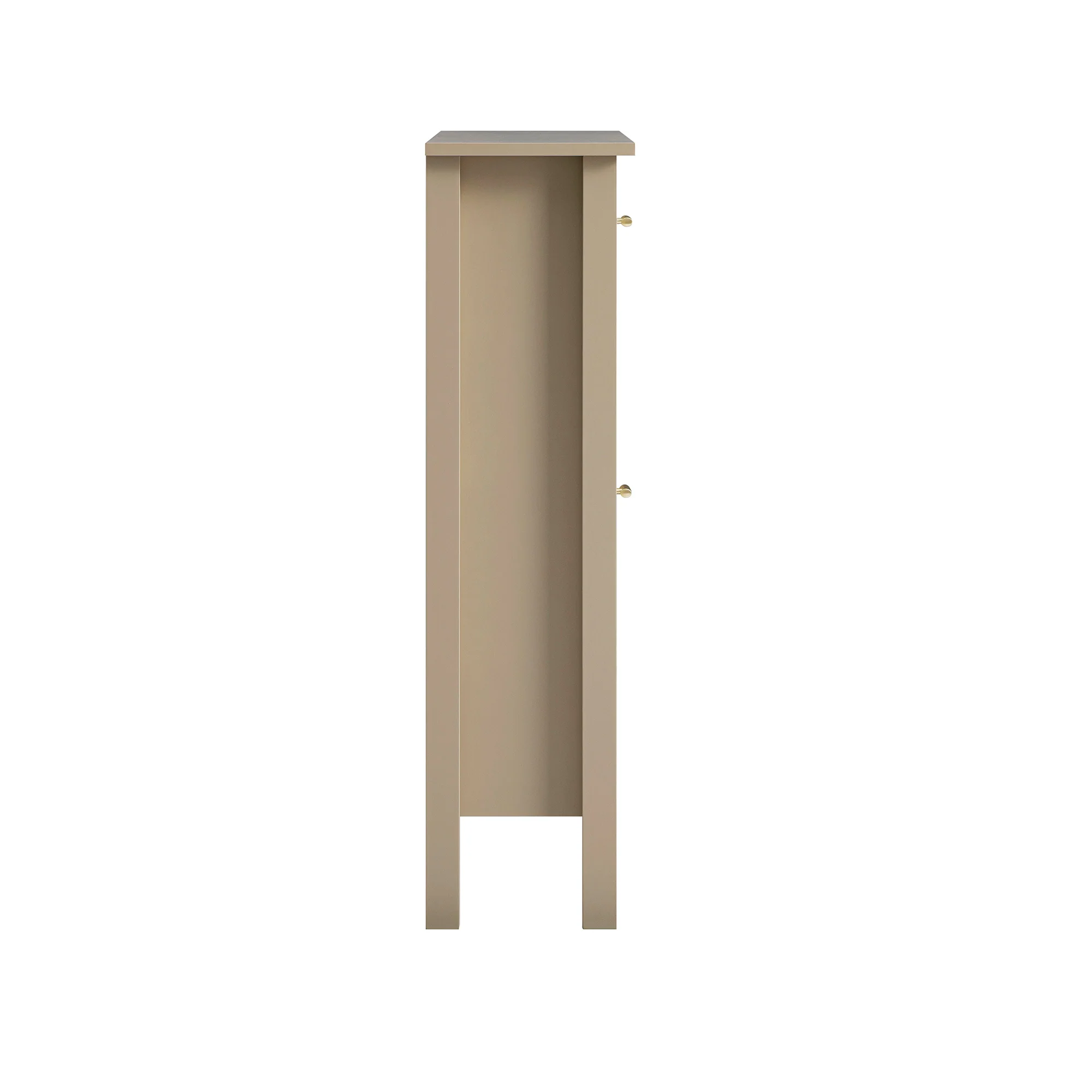 Oakham 2-Tier Shoe Cabinet, Deep Greige - Image 11