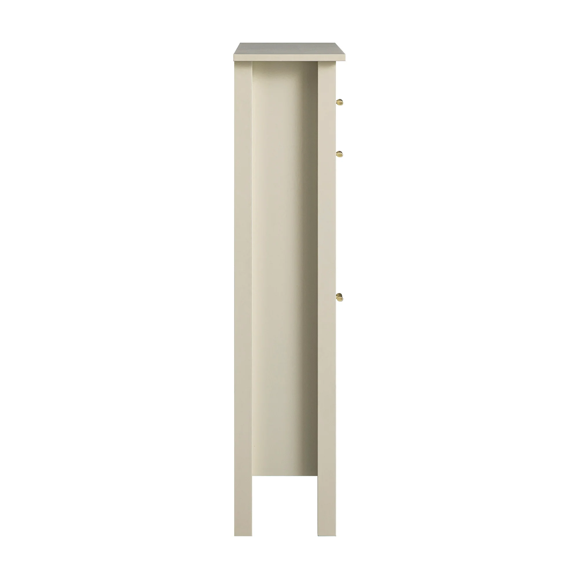 Oakham 2-Tier Shoe Cabinet with Top Drawer, Shaded White - Image 12