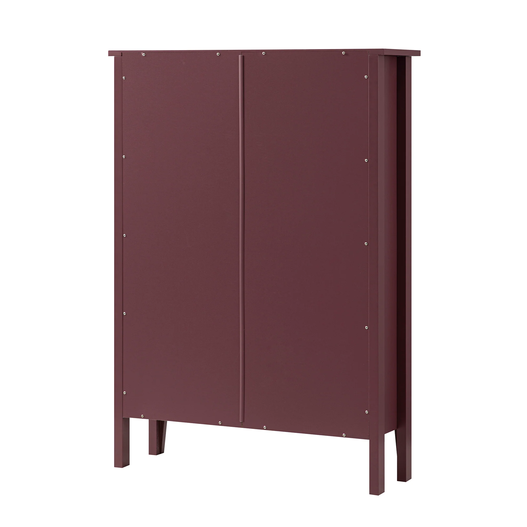 Oakham 2-Tier Shoe Cabinet with Top Drawer, Wild Cherry - Image 12