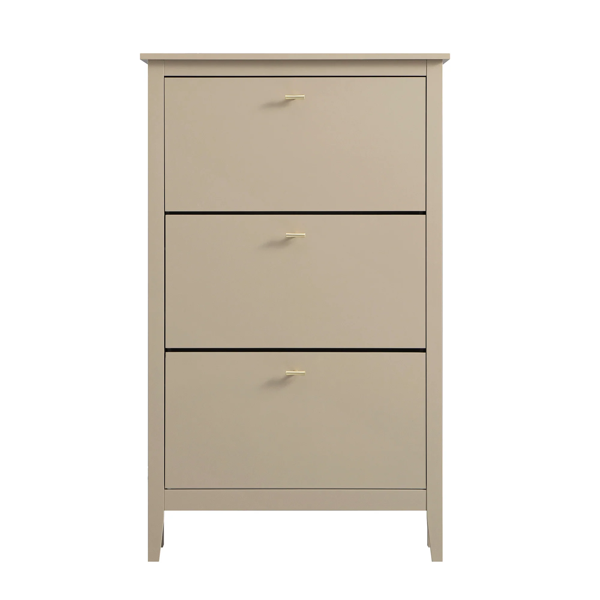 Oakham 3-Tier Shoe Cabinet, Deep Greige - Image 7