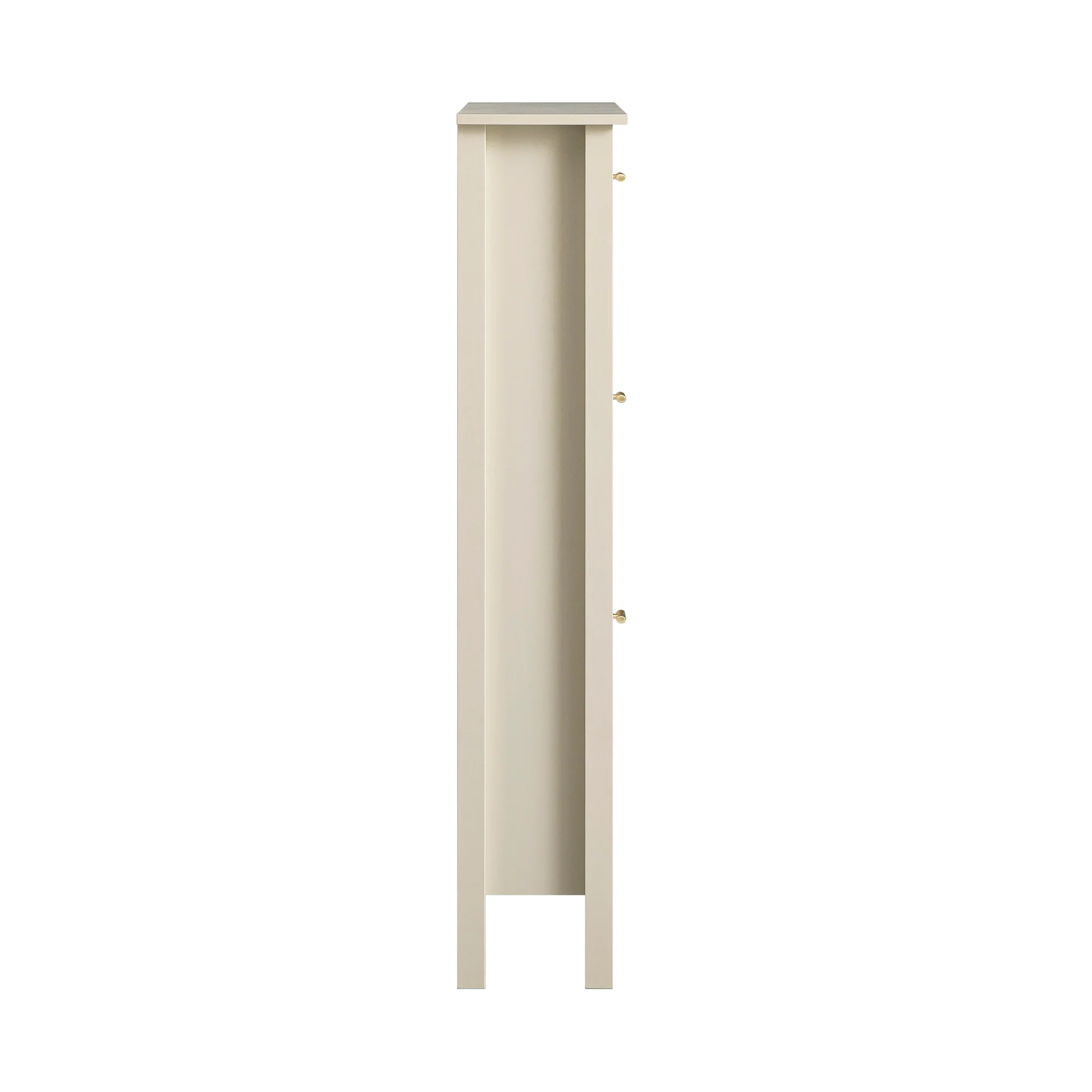 Oakham 3-Tier Shoe Cabinet, Shaded White - Image 11