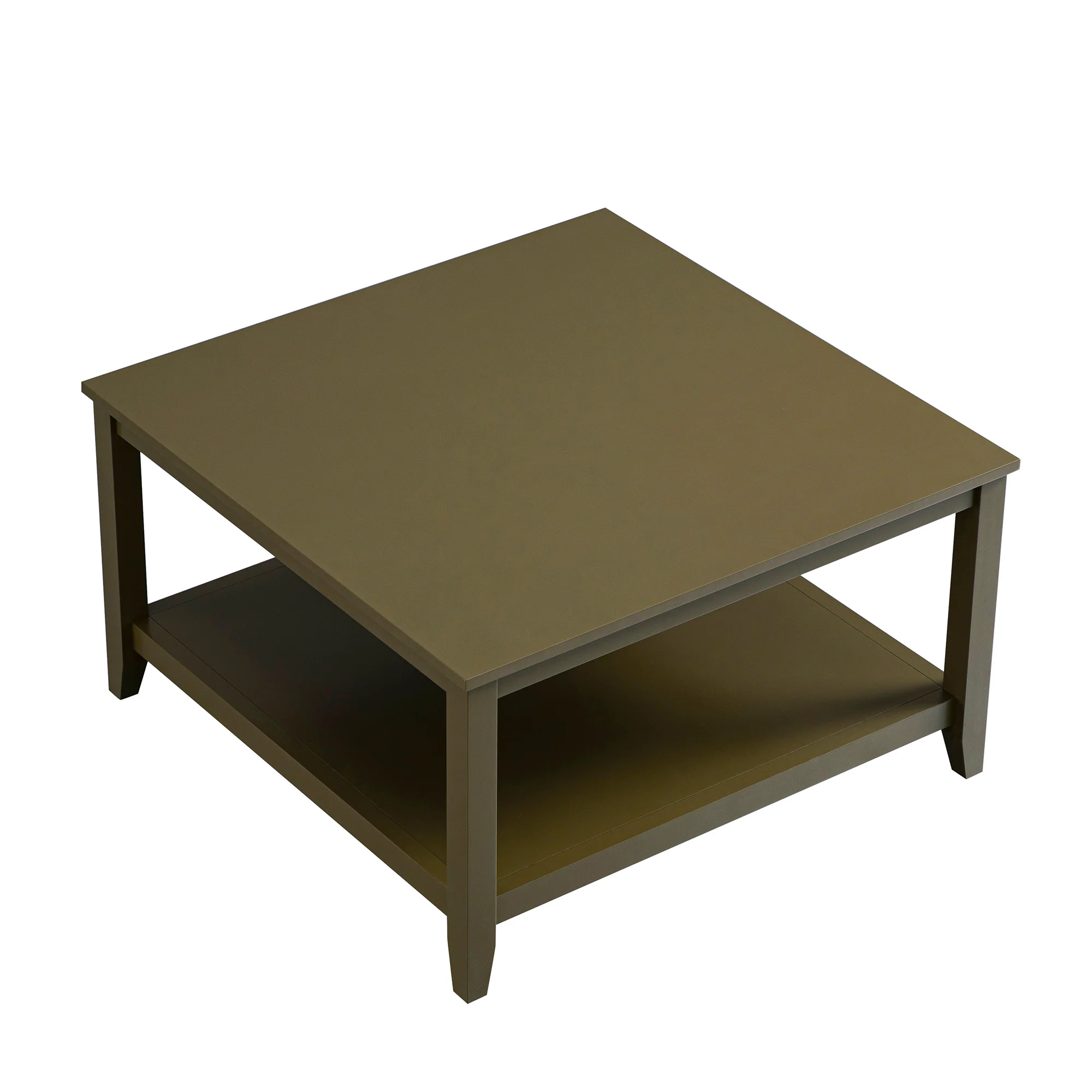 Oakham 80cm Square Coffee Table, Olive Grove - Image 10