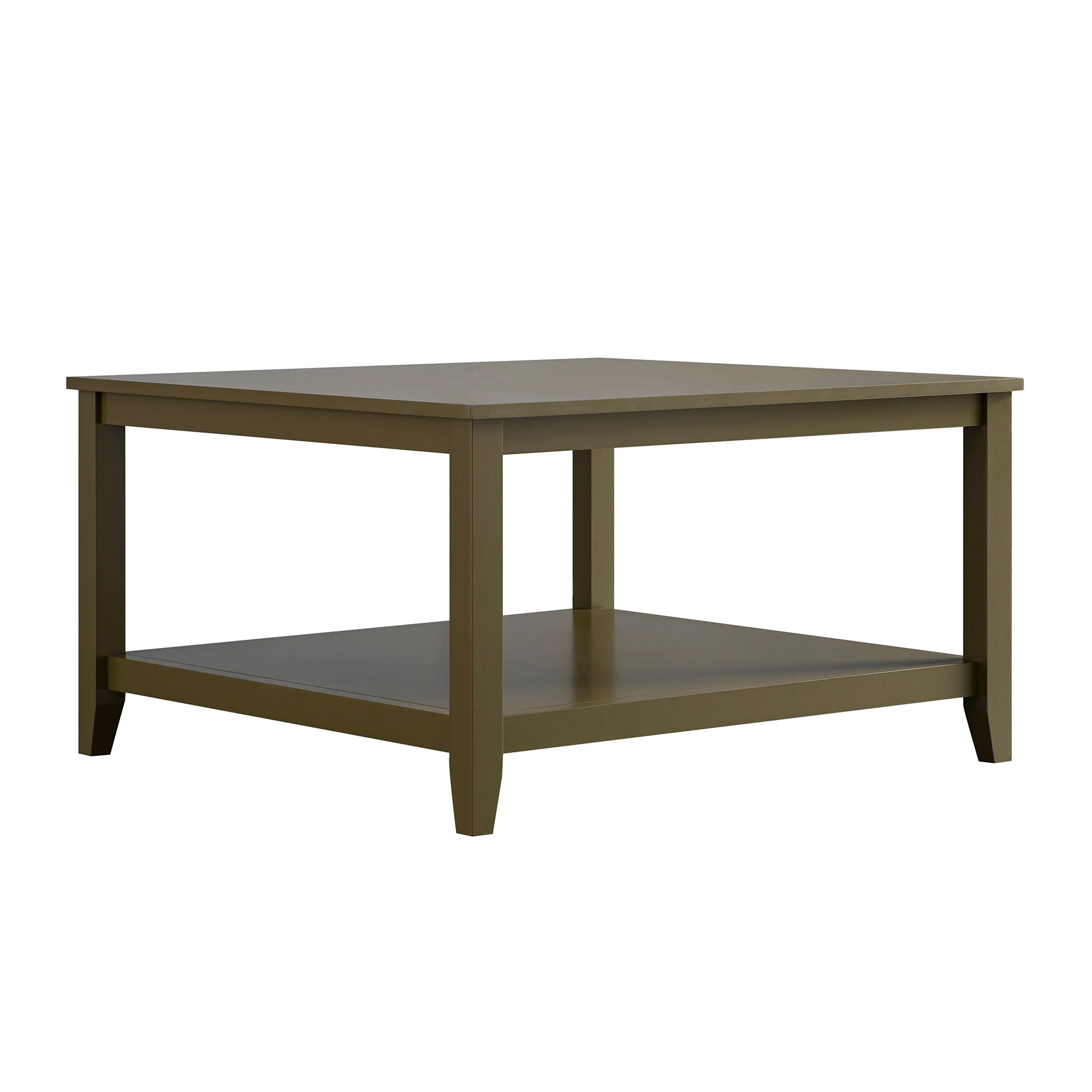 Oakham 80cm Square Coffee Table, Olive Grove - Image 8