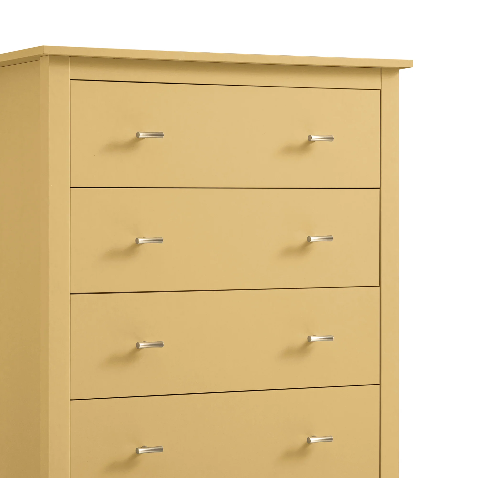 Oakham Chest of 4 Drawers, Rattan Yellow - Image 12