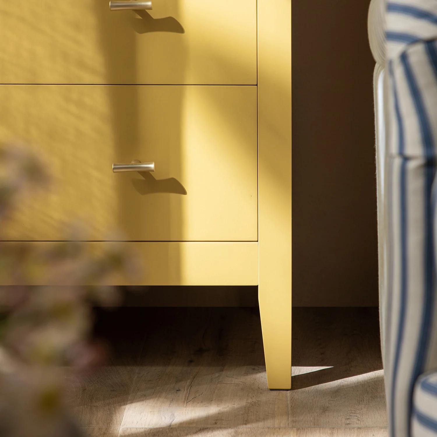 Oakham Chest of 4 Drawers, Rattan Yellow - Image 5