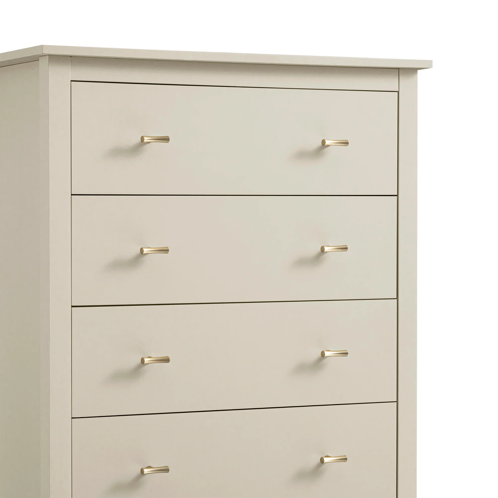 Oakham Chest of 4 Drawers, Shaded White - Image 12