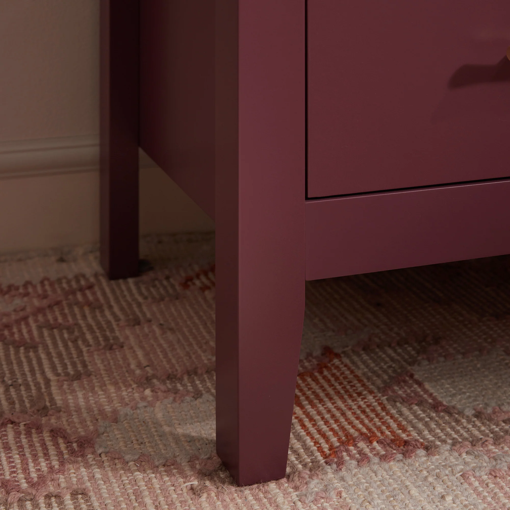 Oakham Chest of 4 Drawers, Wild Cherry - Image 6