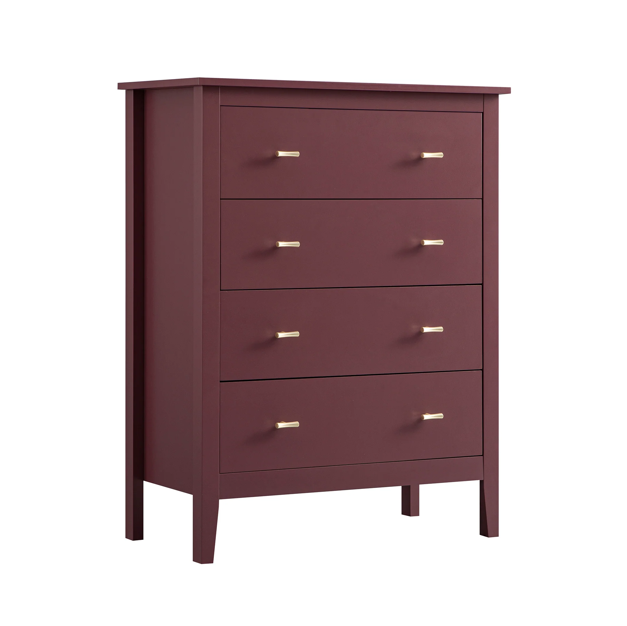 Oakham Chest of 4 Drawers, Wild Cherry - Image 8