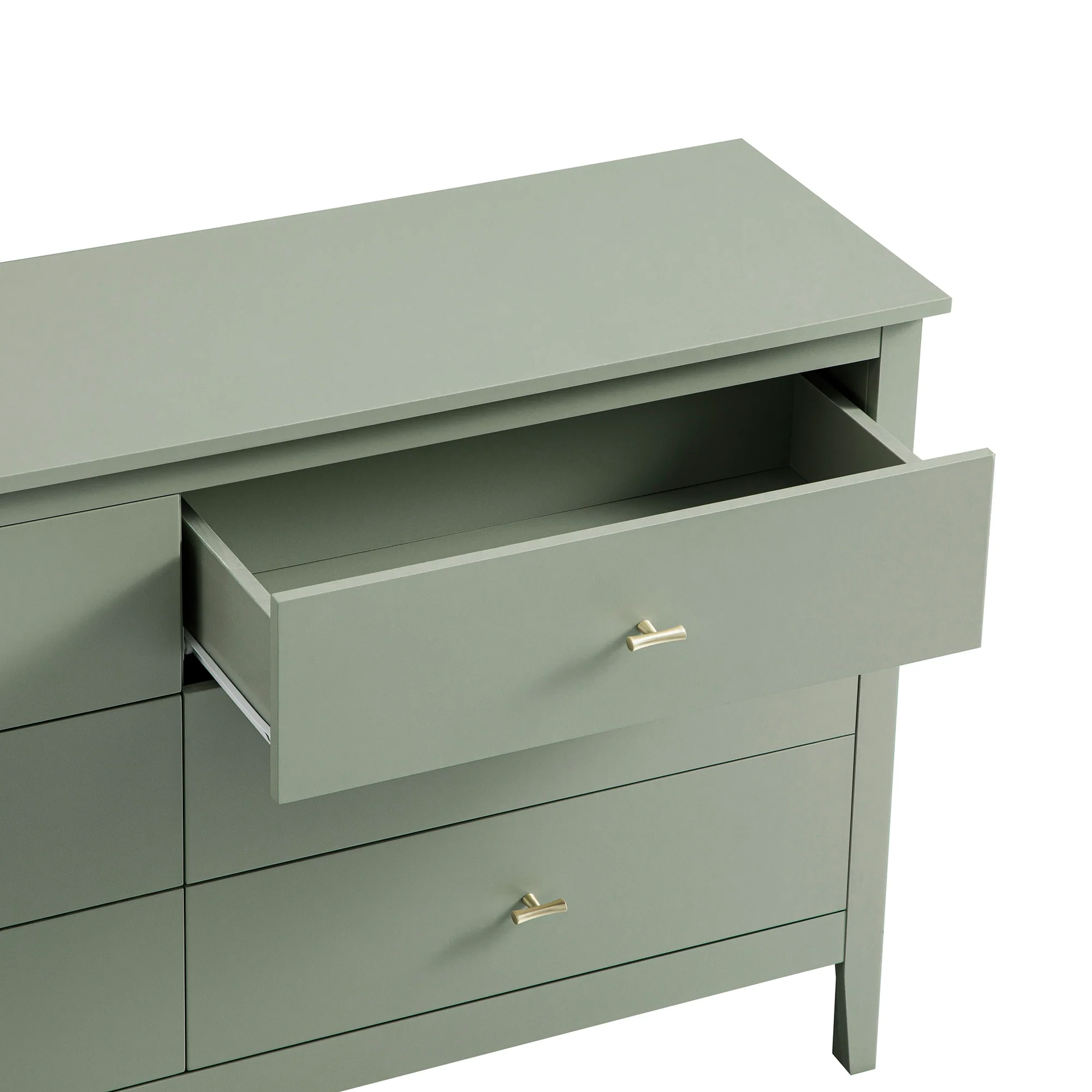 Oakham Chest of 6 Drawers, Desert Sage - Image 14