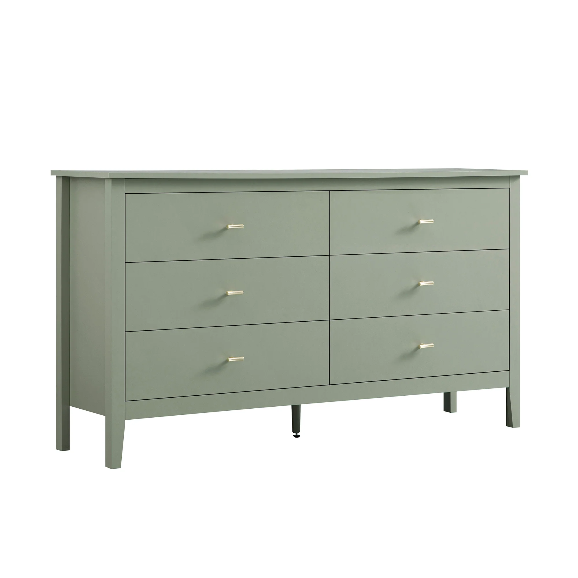 Oakham Chest of 6 Drawers, Desert Sage - Image 8