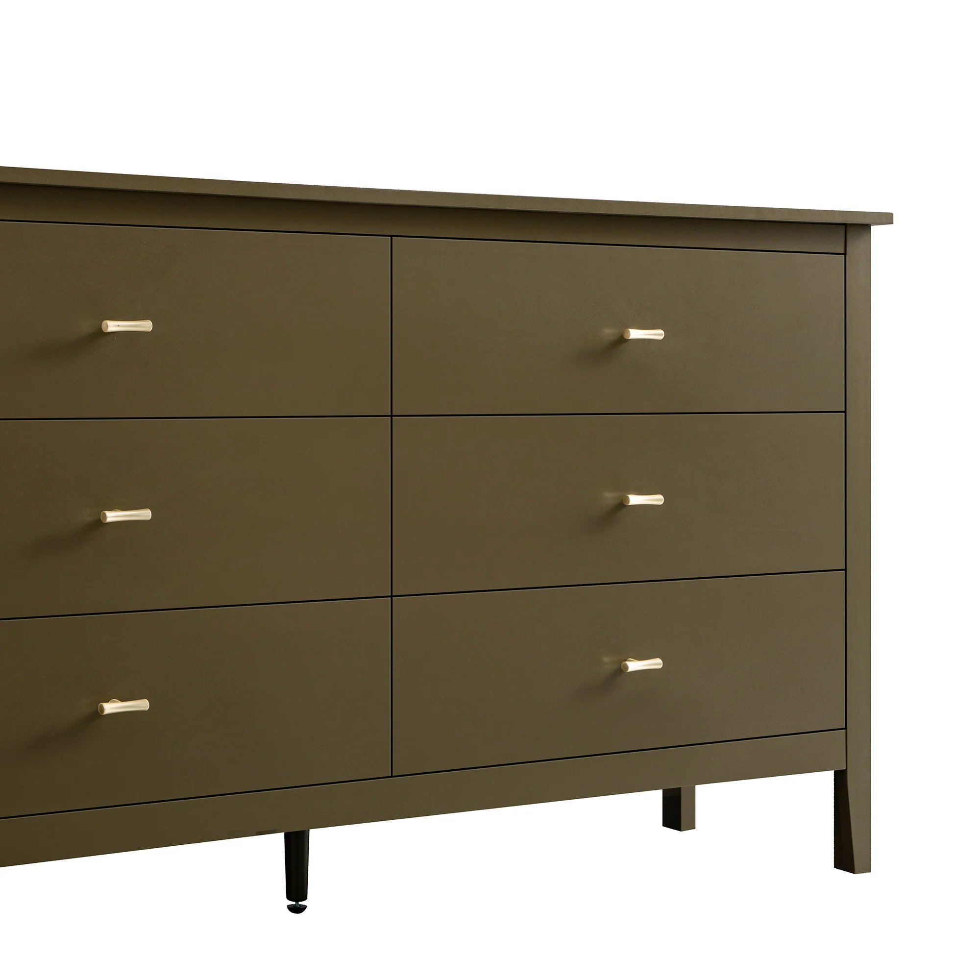 Oakham Chest of 6 Drawers, Olive Grove - Image 13