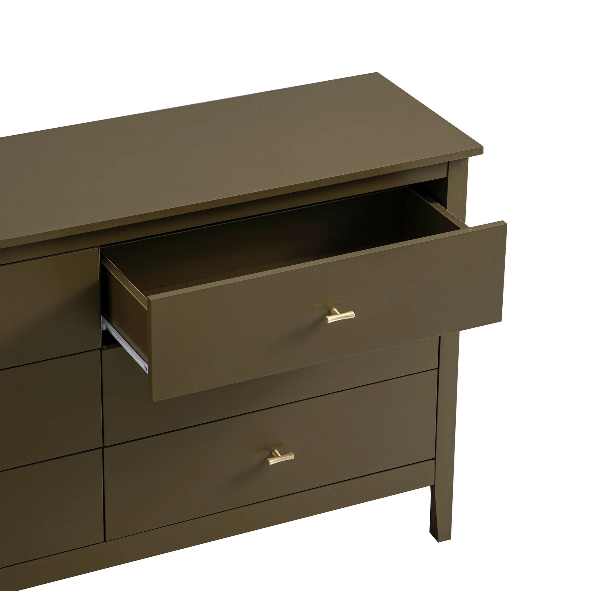 Oakham Chest of 6 Drawers, Olive Grove - Image 14