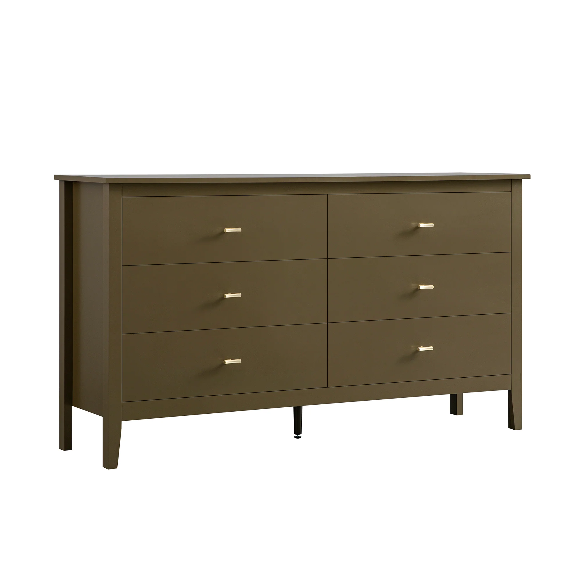 Oakham Chest of 6 Drawers, Olive Grove - Image 8