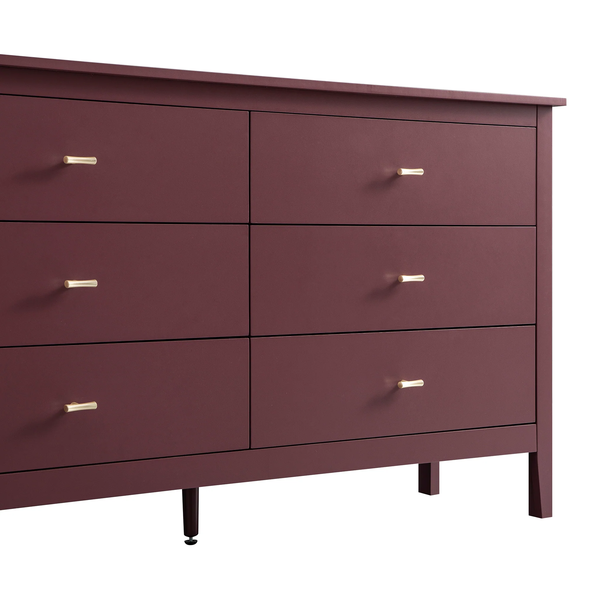 Oakham Chest of 6 Drawers, Wild Cherry - Image 12