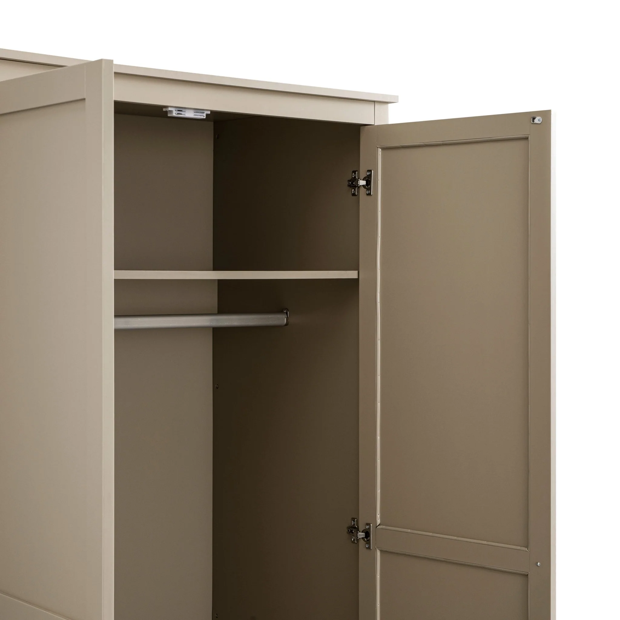 Oakham Double Wardrobe, Deep Greige - Image 15