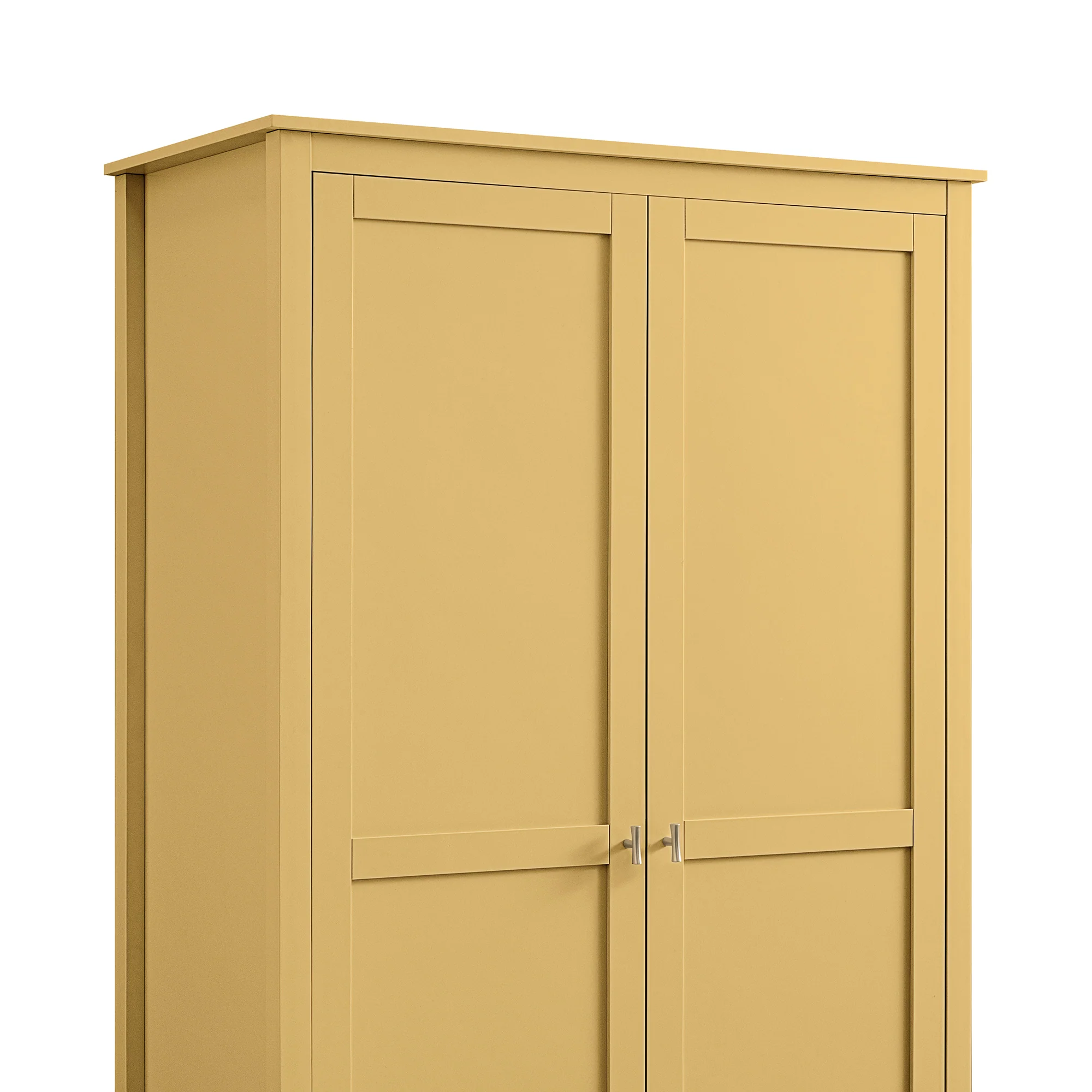 Oakham Double Wardrobe, Rattan Yellow - Image 14