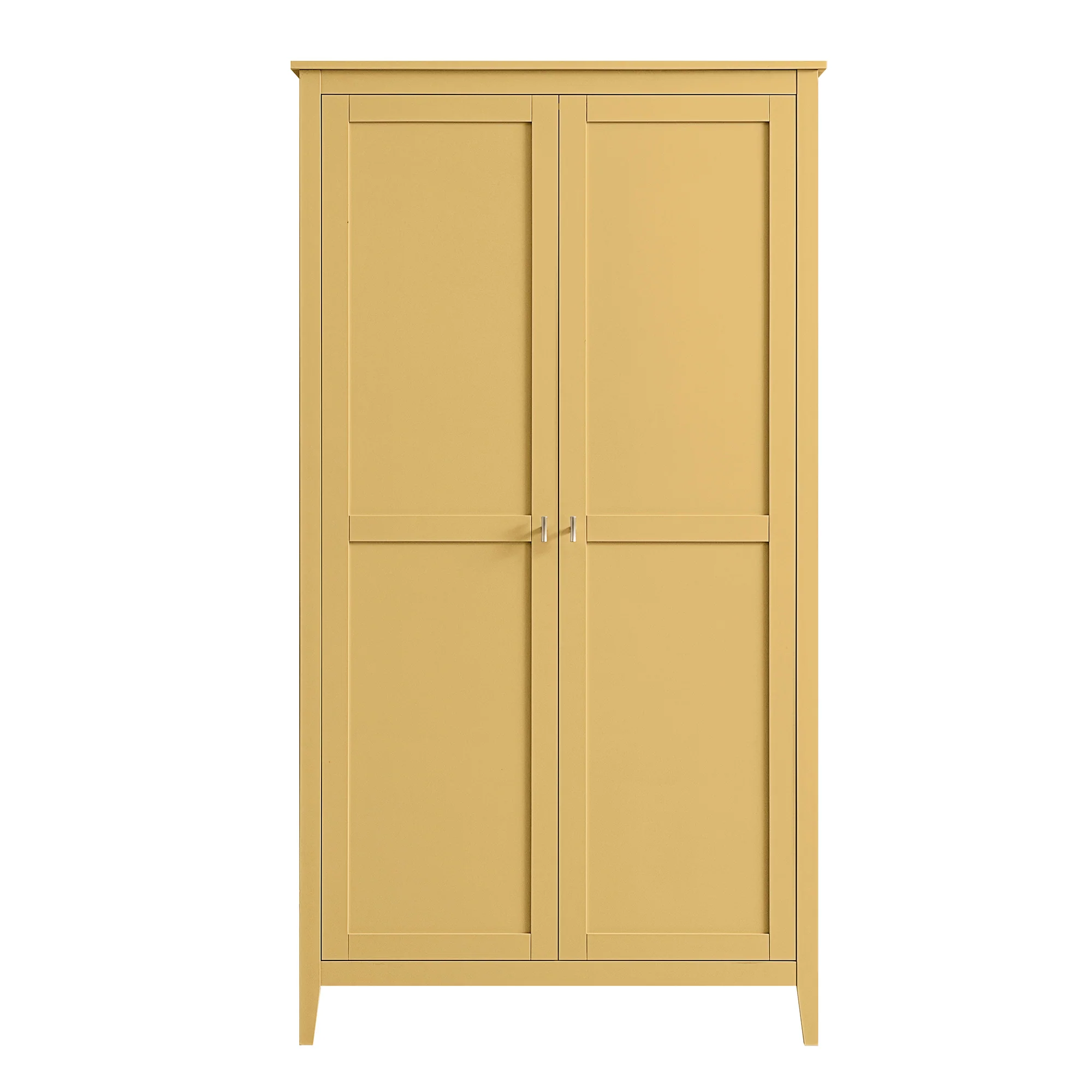 Oakham Double Wardrobe, Rattan Yellow - Image 7