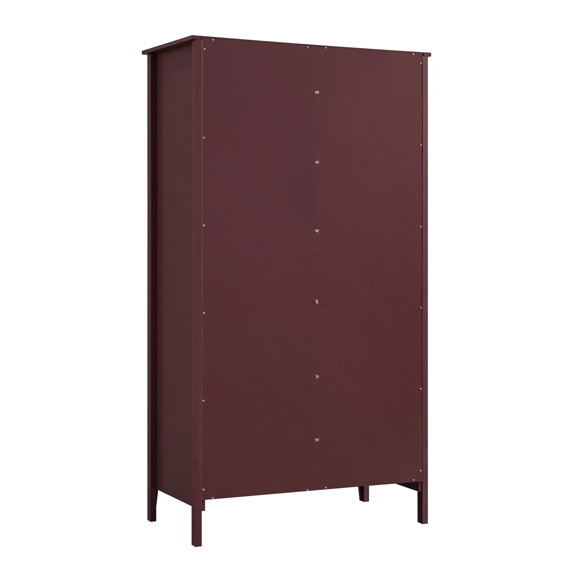 Oakham Mirrored Double Wardrobe, Wild Cherry - Image 12