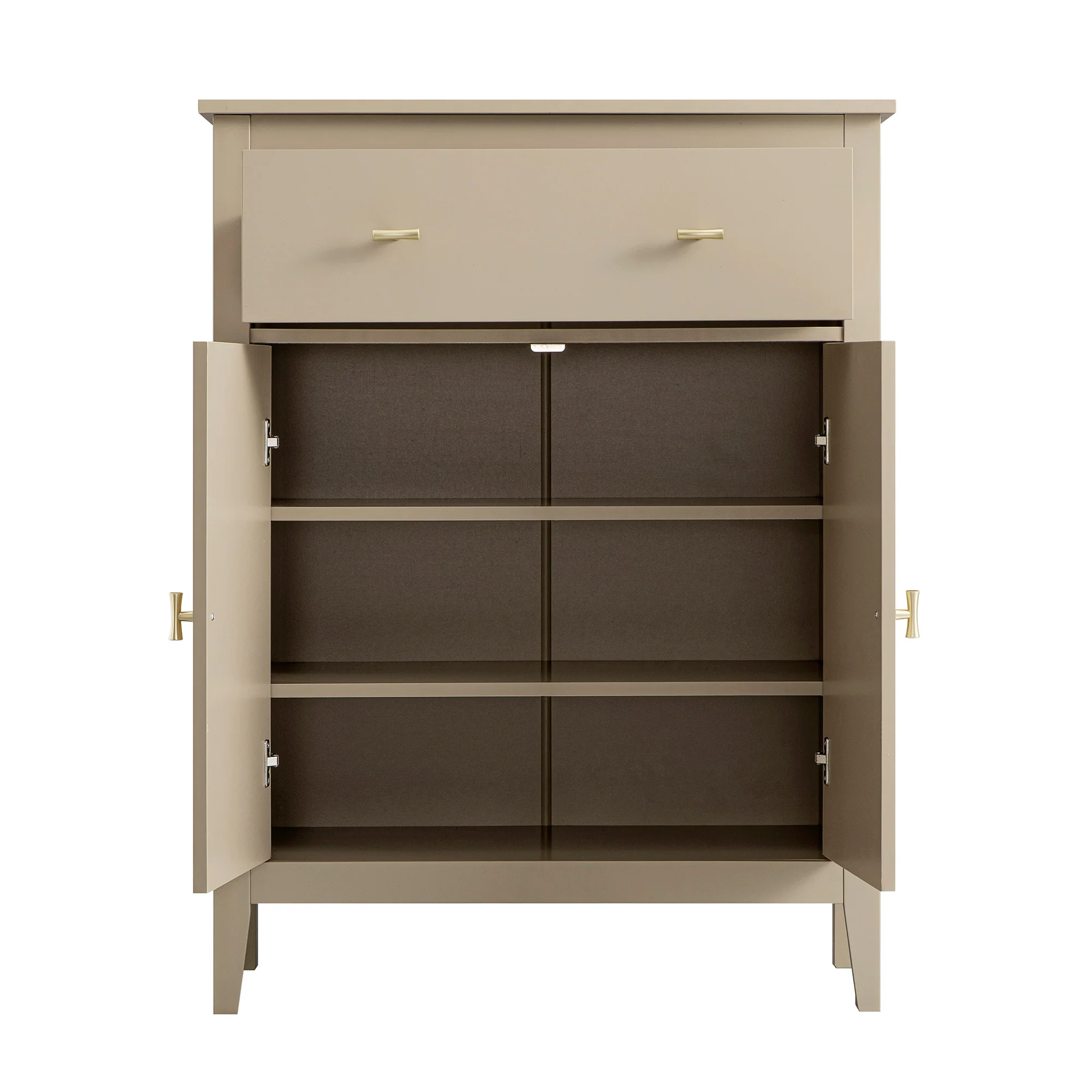 Oakham Small Sideboard with Drawer, Deep Greige - Image 9