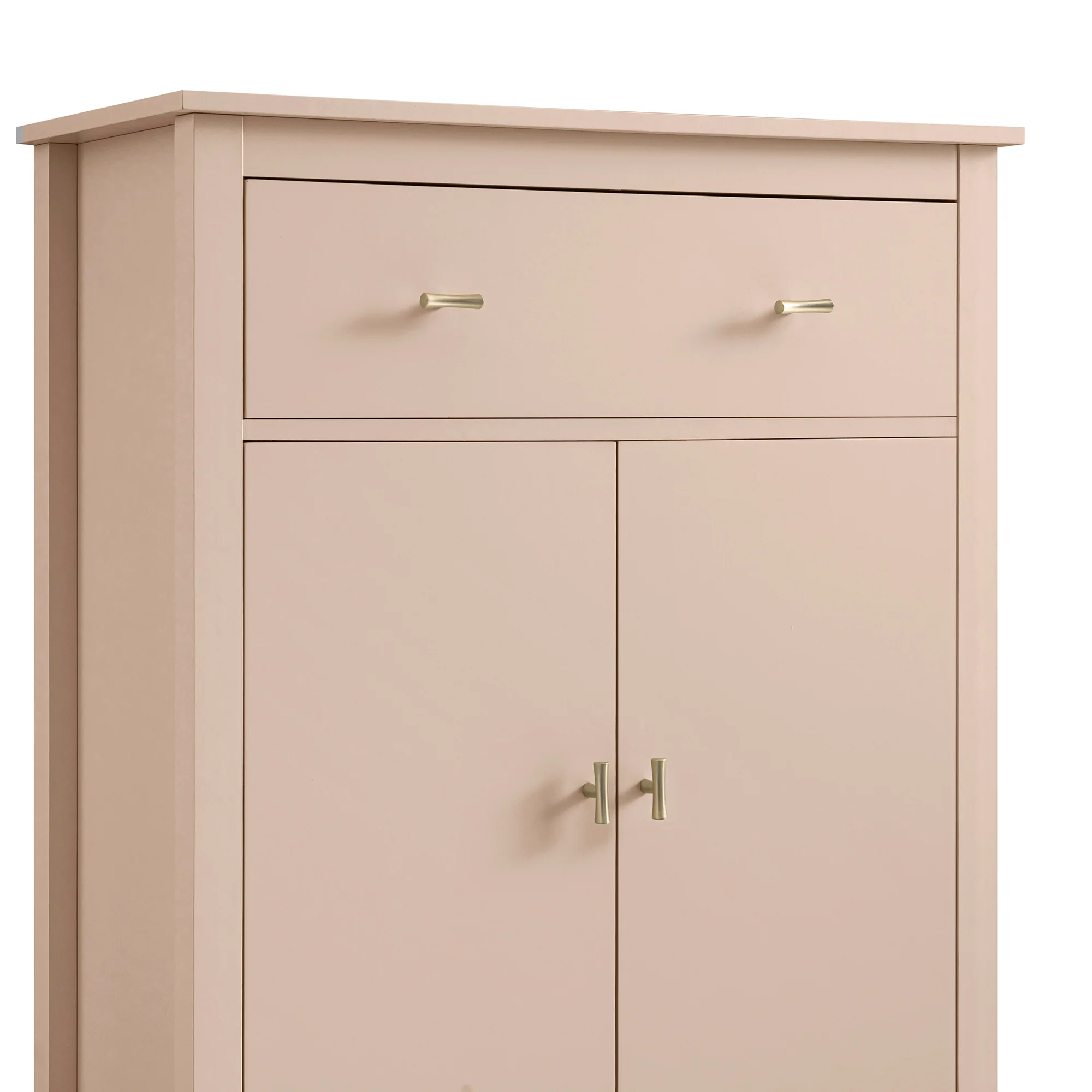 Oakham Small Sideboard with Drawer, Nude Pink - Image 16