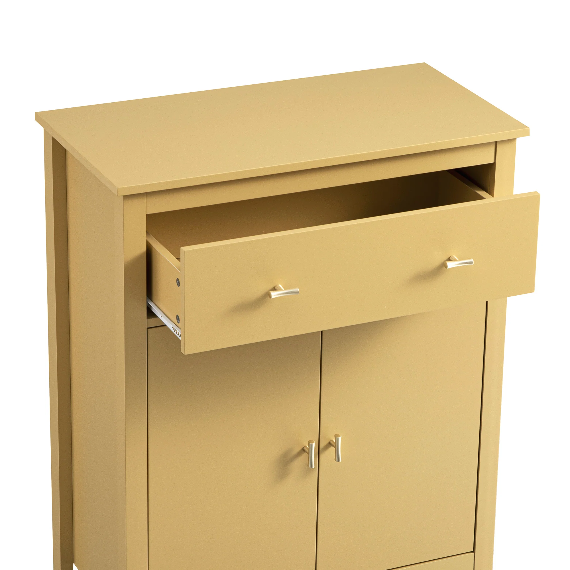 Oakham Small Sideboard with Drawer, Rattan Yellow - Image 13